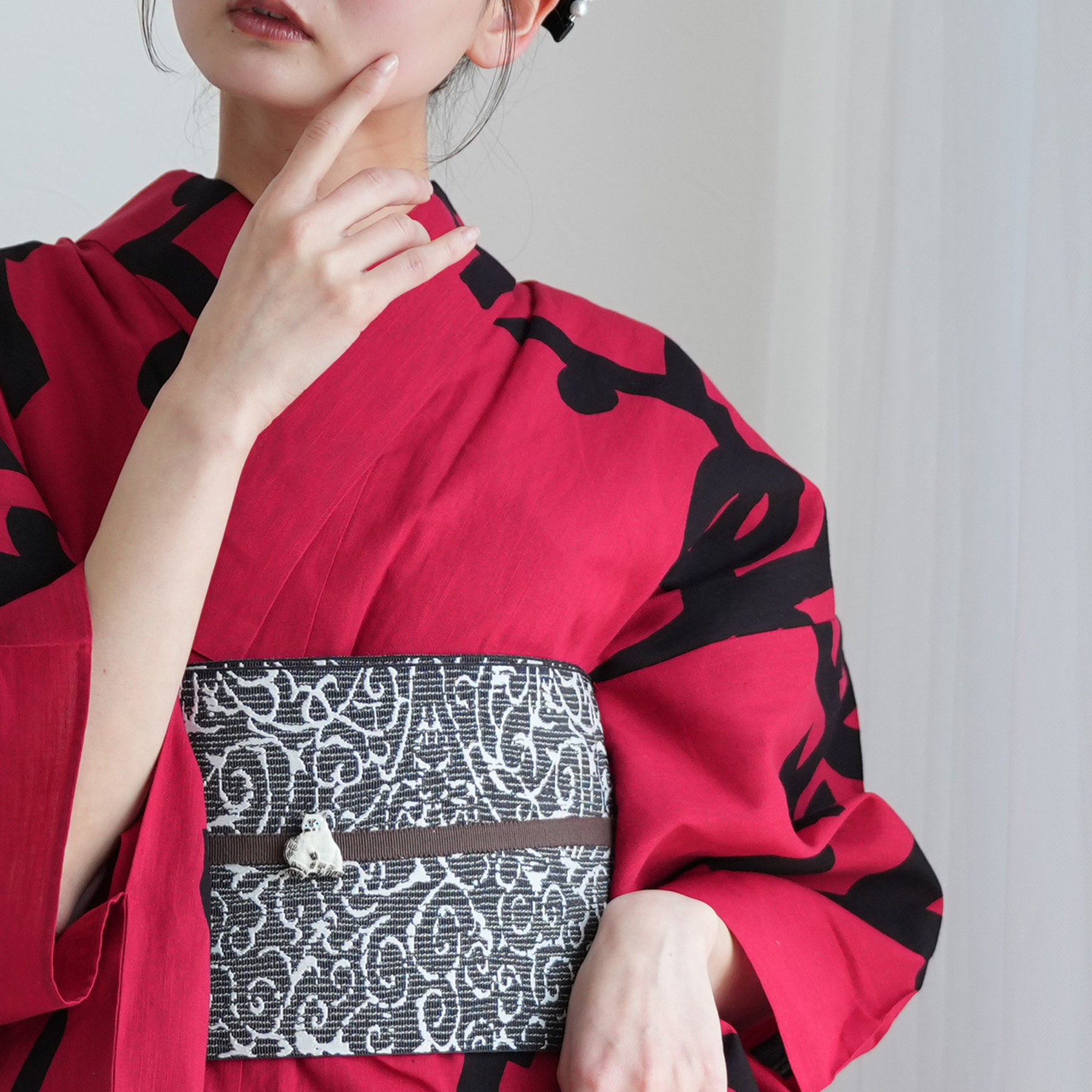 utatane 浴衣 レディース セット × 注染工房 特選 注染浴衣3点セット