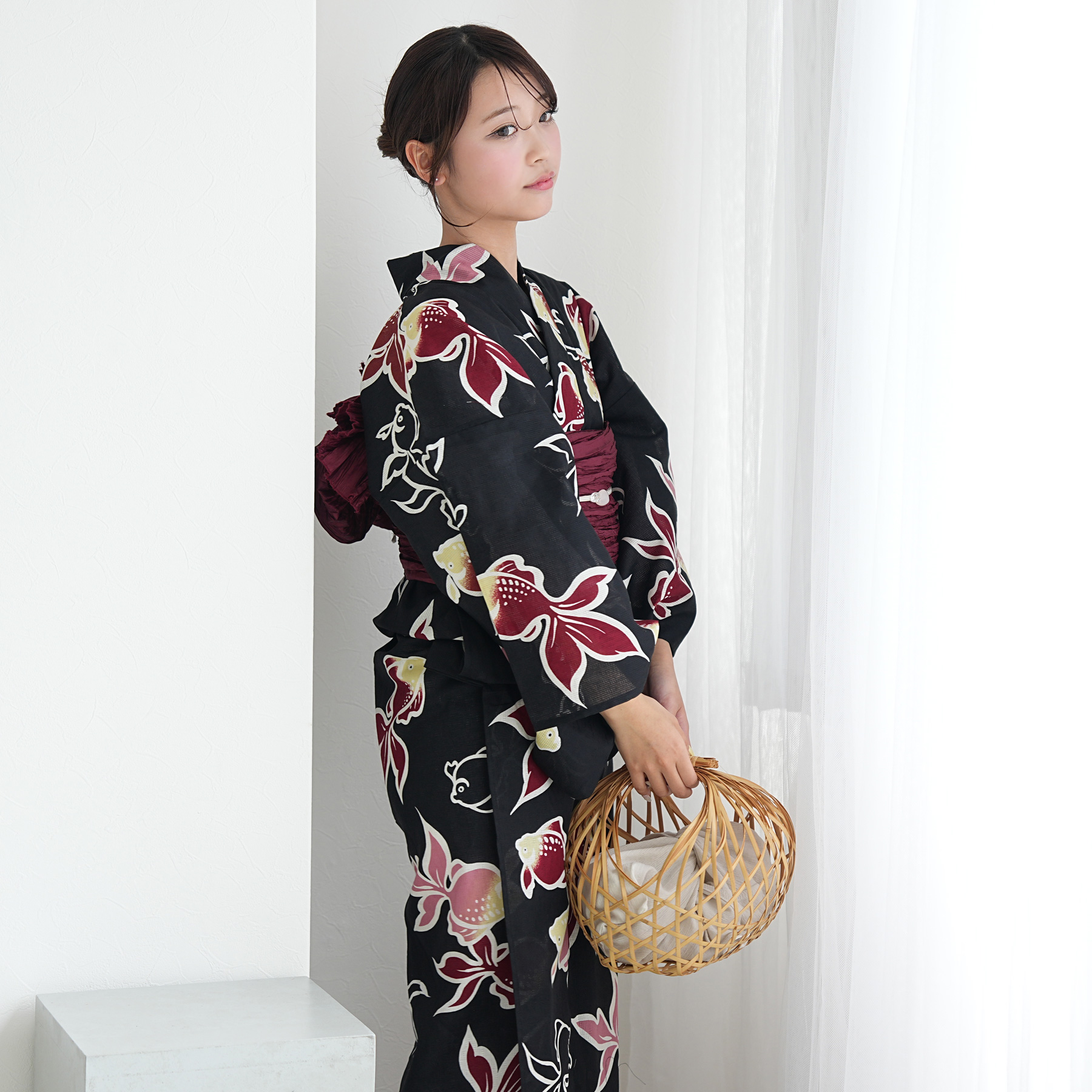 浴衣 ゆかた レディース 女性 おしゃれ レトロ 古典 昭和 平成 大人 夏 盆踊り utatane ウタタネ うたたね 帯 下駄 セット