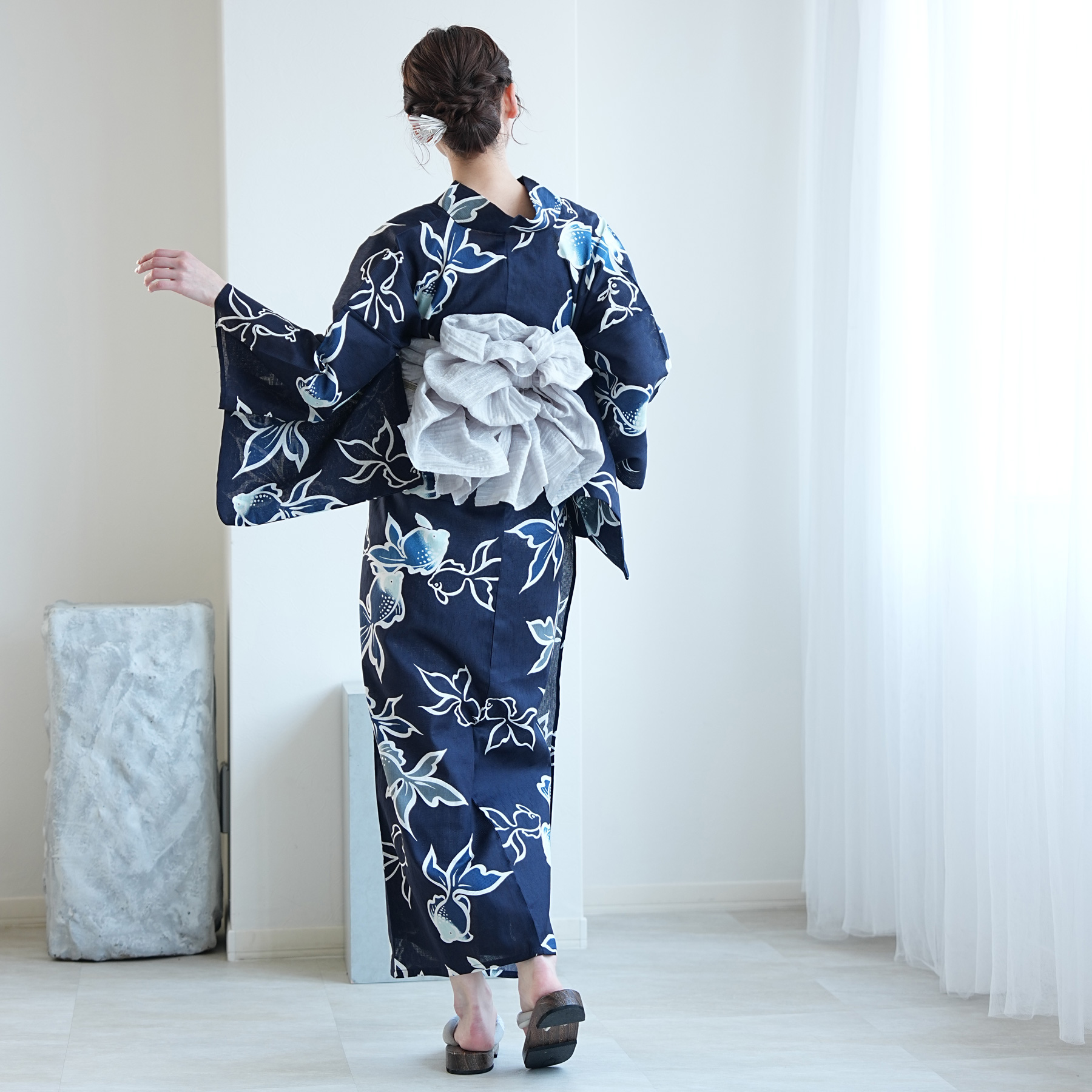 浴衣 レディース セット Sサイズ utata...の詳細画像4