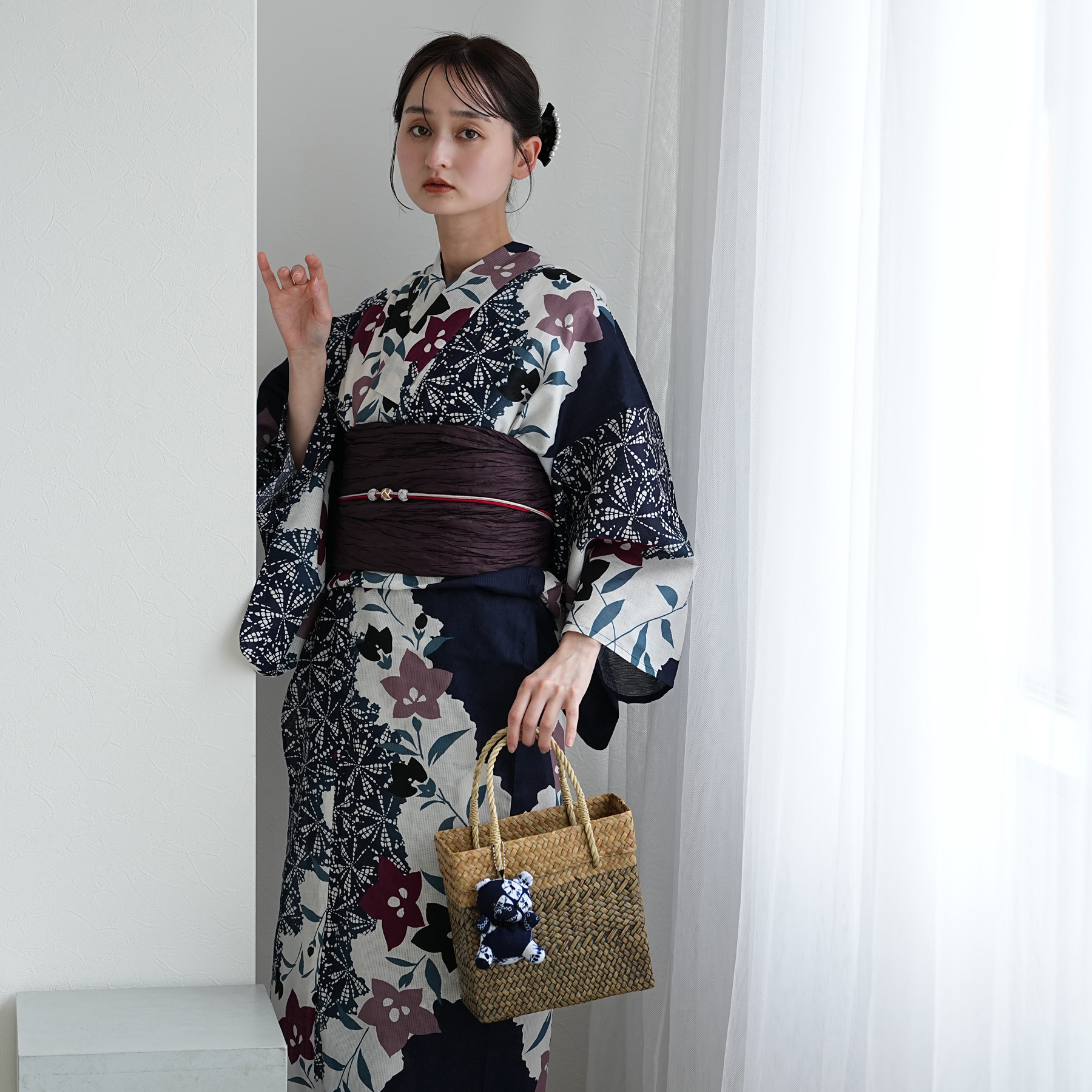 utatane 浴衣 レディース セット トールサイズ 浴衣 3点セット 高級