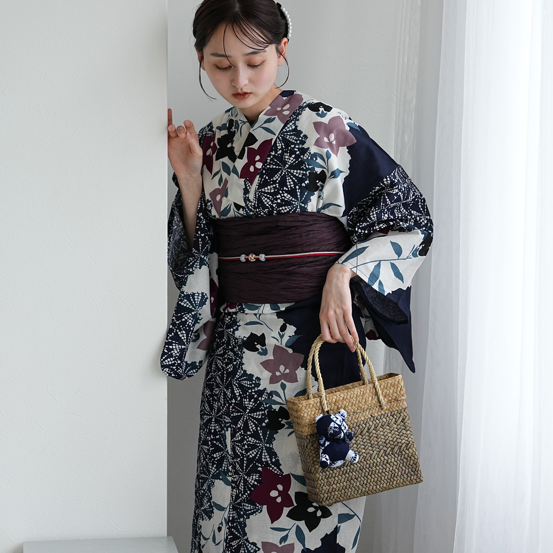 utatane 浴衣 レディース セット トールサイズ 浴衣 3点セット 高級
