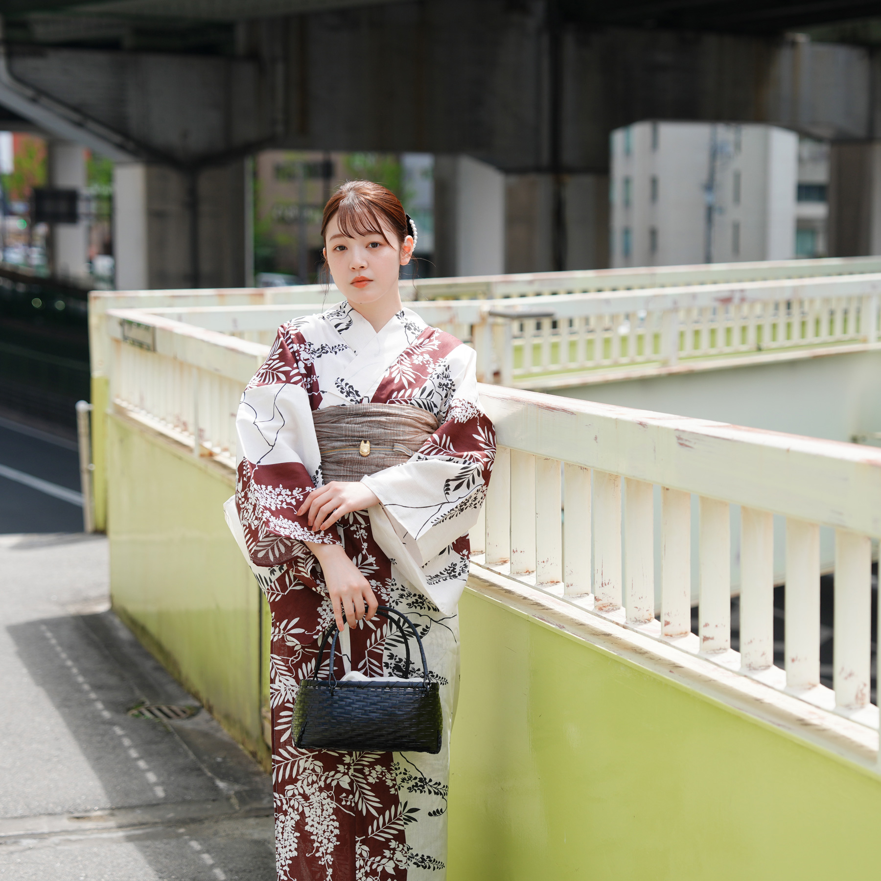 浴衣 ゆかた 大きい トール L 高身長 背が高い 裄丈長め 裄長め 裄が長い 腕が長い