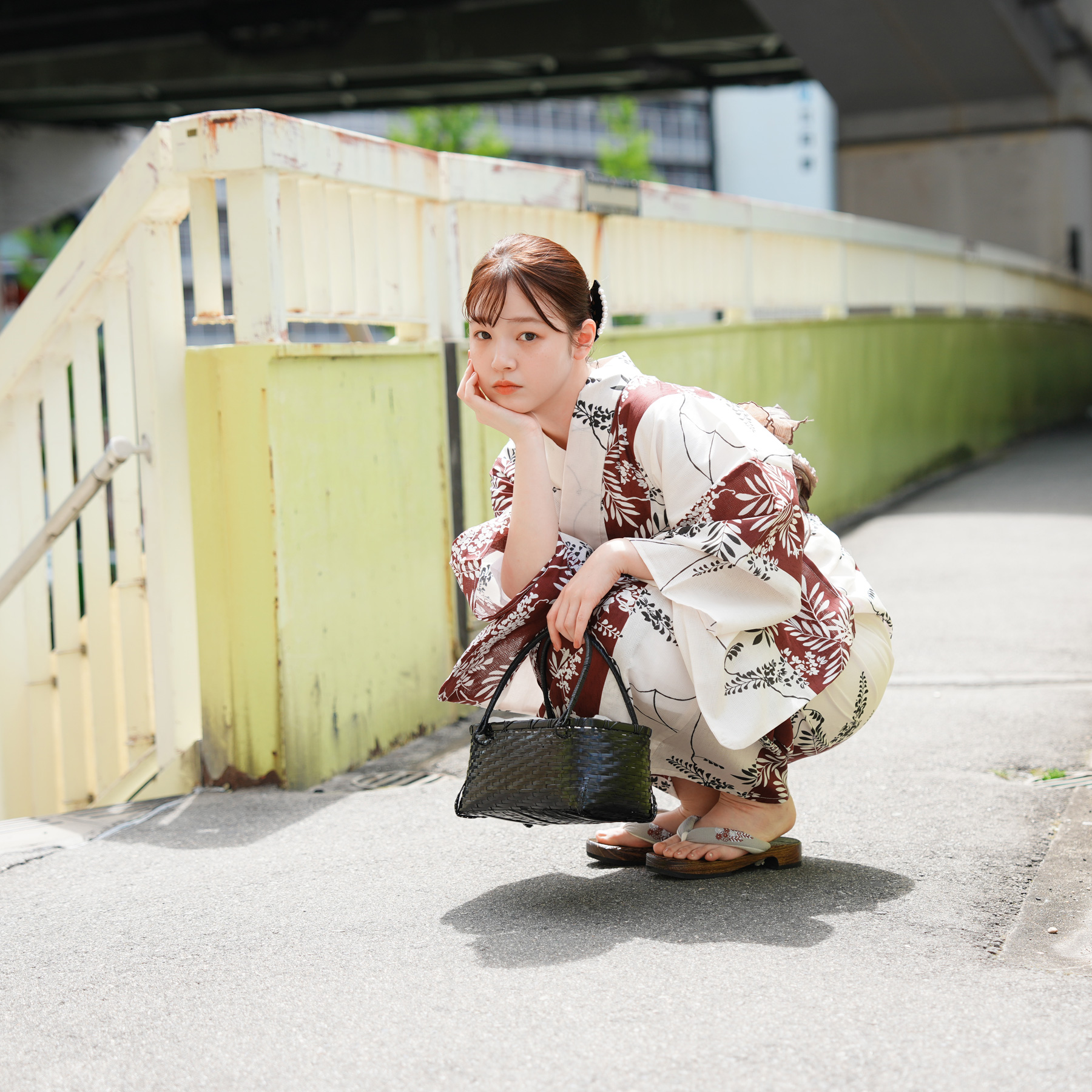 浴衣 ゆかた 大きい トール L 高身長 背が高い 裄丈長め 裄長め 裄が長い 腕が長い