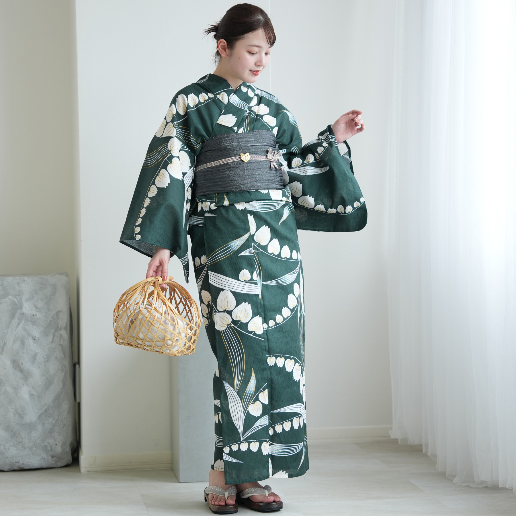 utatane 浴衣 レディース セット トールサイズ 浴衣 3点セット 高級