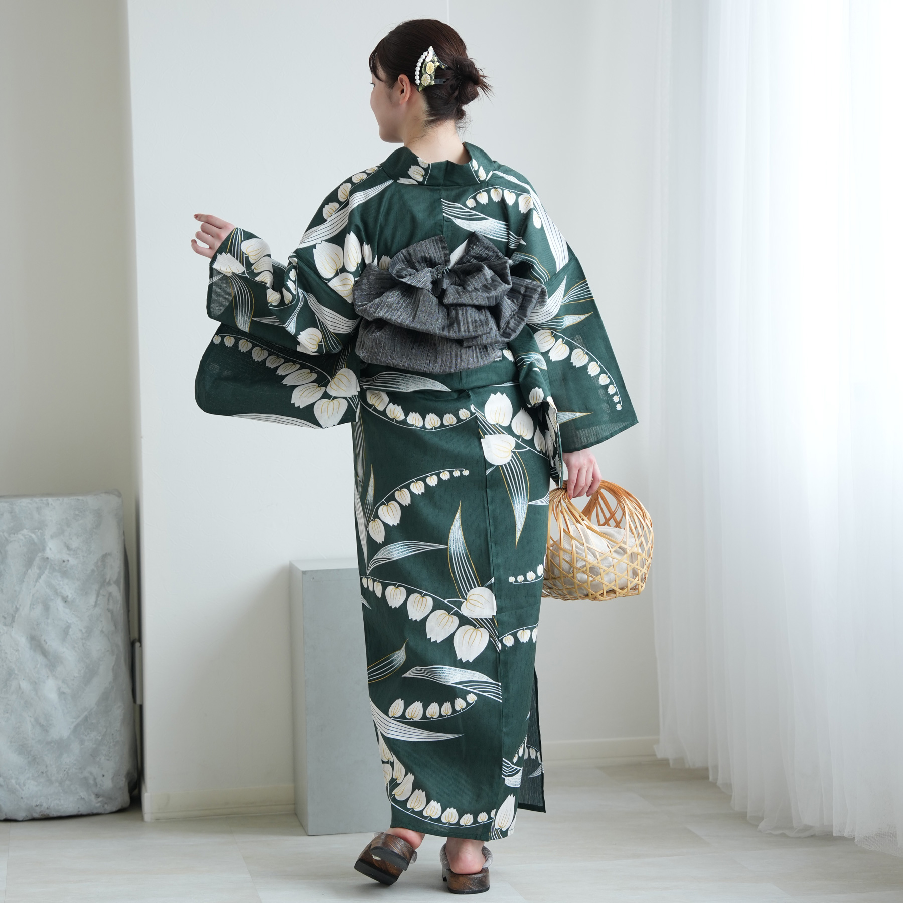 utatane 浴衣 レディース セット トールサイズ 浴衣 3点セット 高級