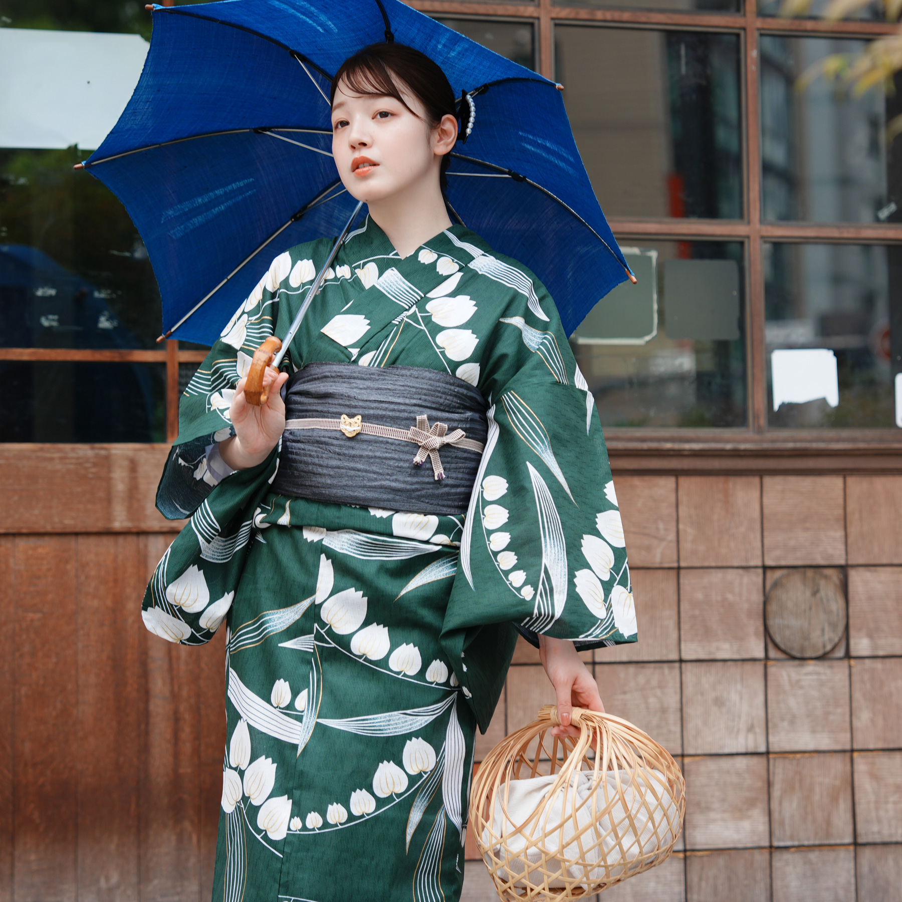 utatane 浴衣 レディース セット Sサイズ 浴衣 3点セット 高級変わり織