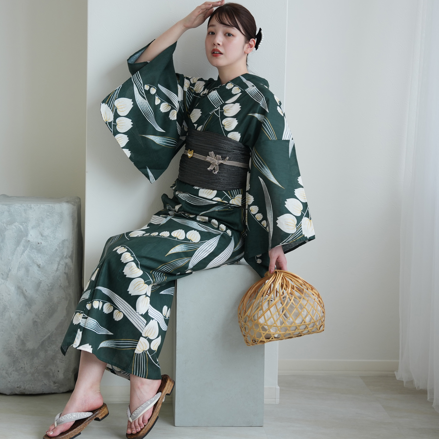 浴衣 ゆかた 大きい 大きめ ゆったり ぽっちゃり ふくよか 太 3L XL 13号 15号 LL LLL おしゃれ 大人 レトロ 古典