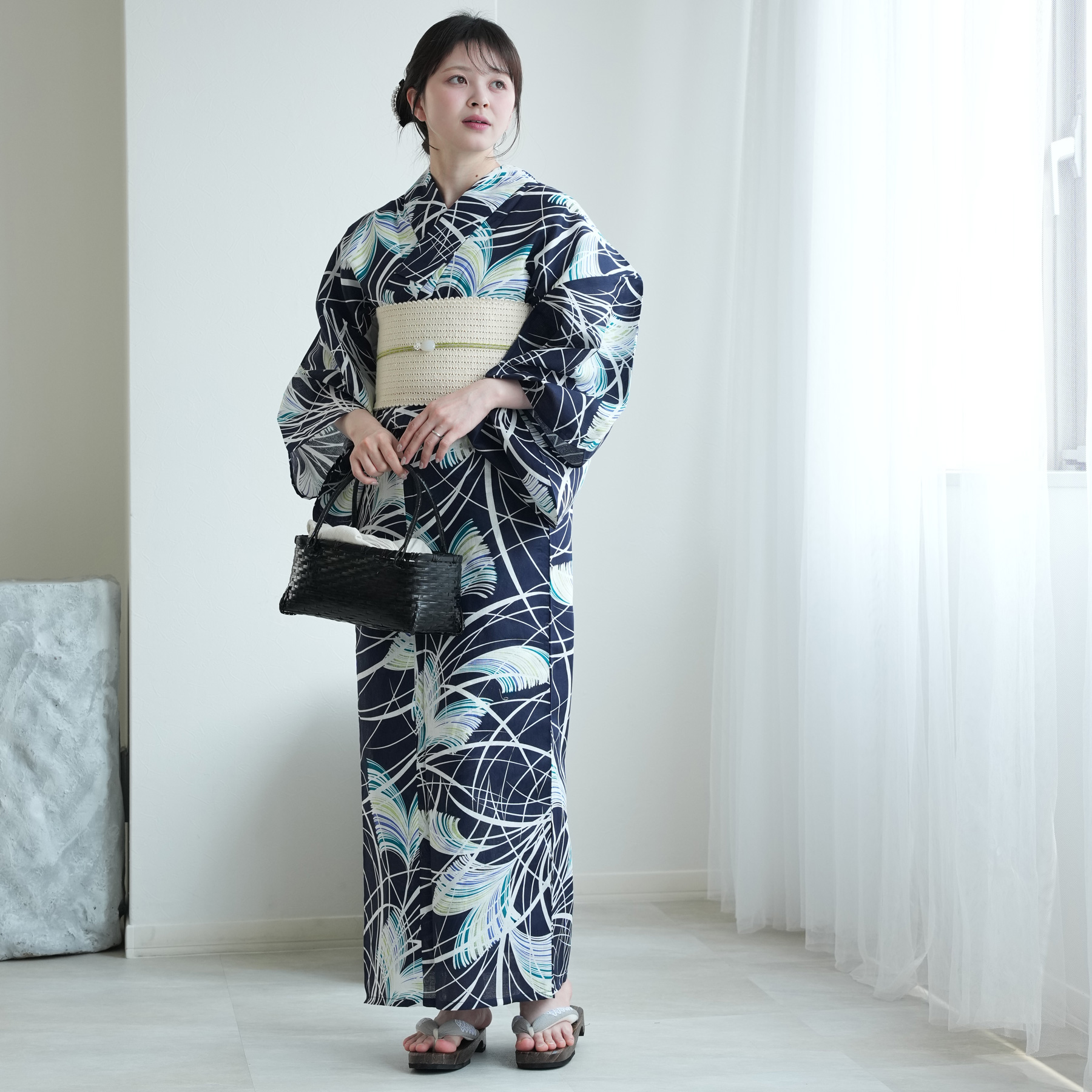 浴衣 レディース セット utatane 高級...の詳細画像2