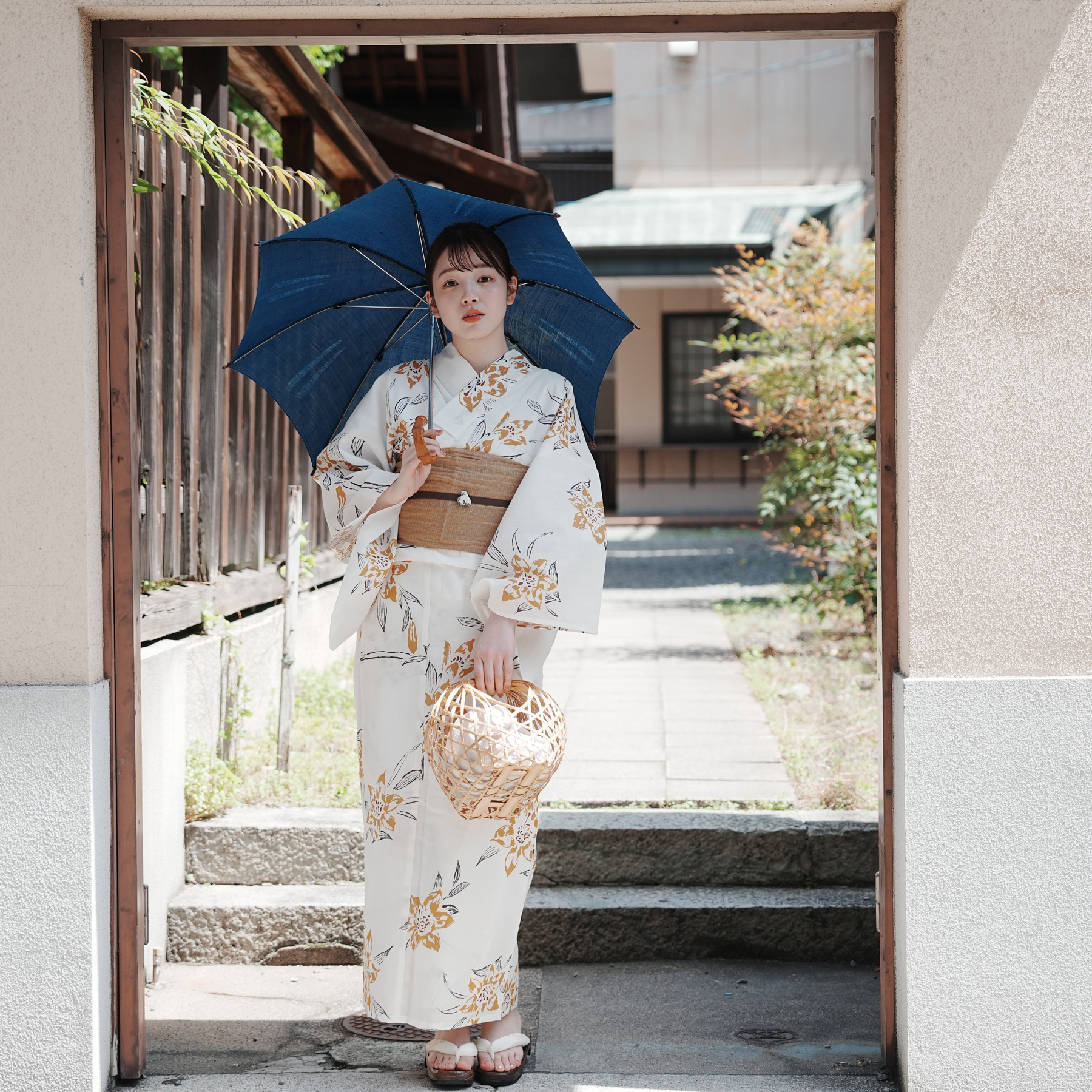 utatane 浴衣 レディース セット Sサイズ 浴衣 3点セット 高級変わり織