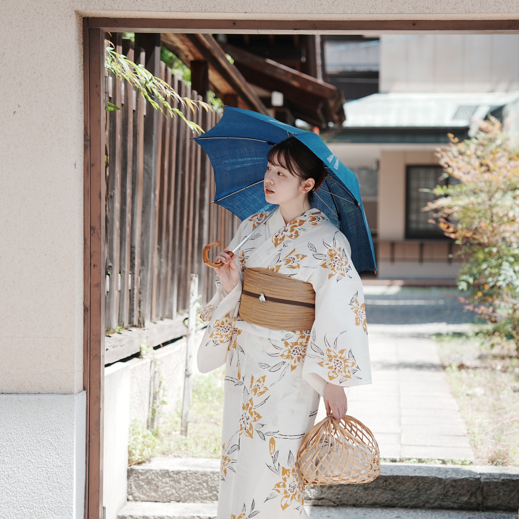 utatane 浴衣 レディース セット Sサイズ 浴衣 3点セット 高級変わり織