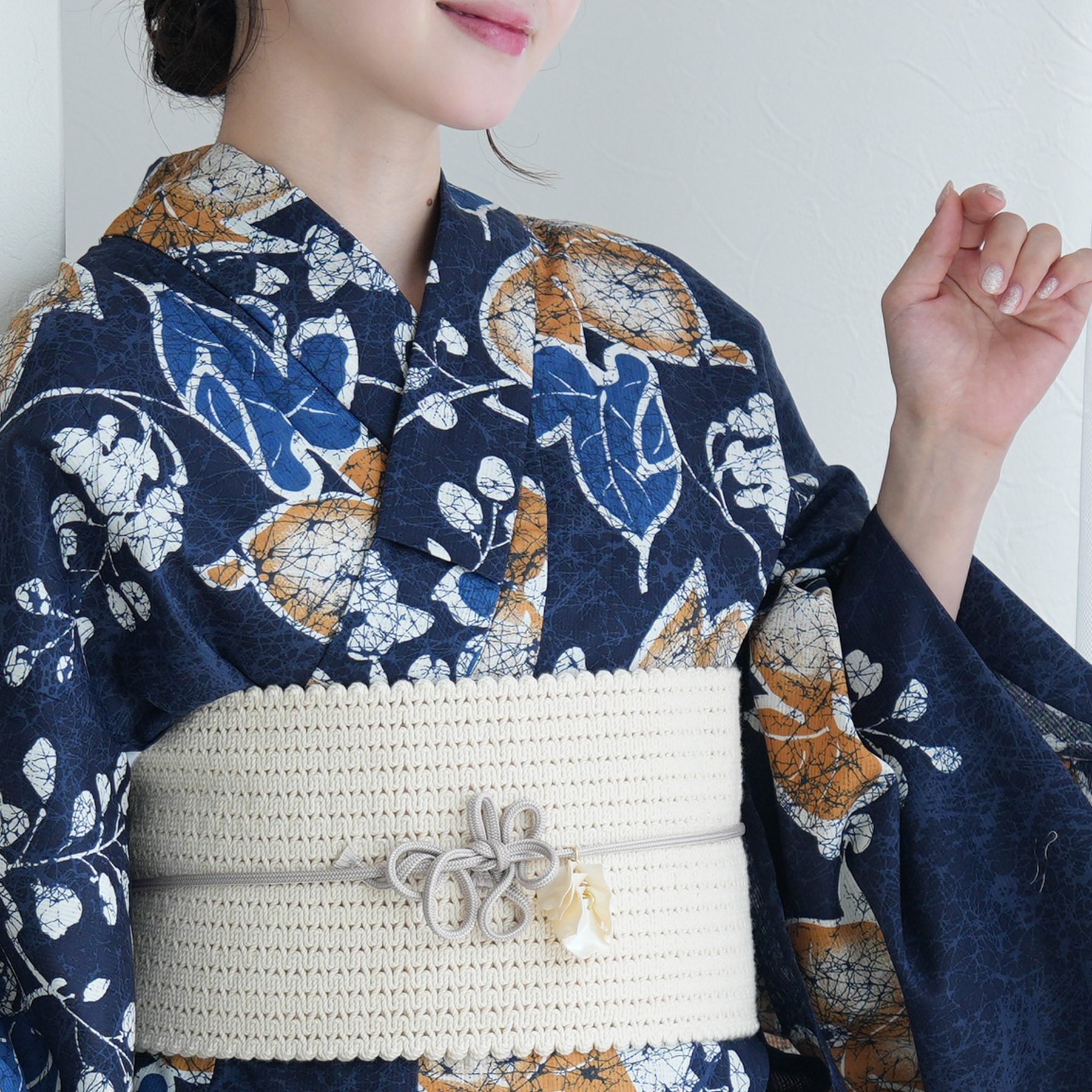 浴衣 ゆかた 大きい トール L 高身長 背が高い 裄丈長め 裄長め 裄が長い 腕が長い
