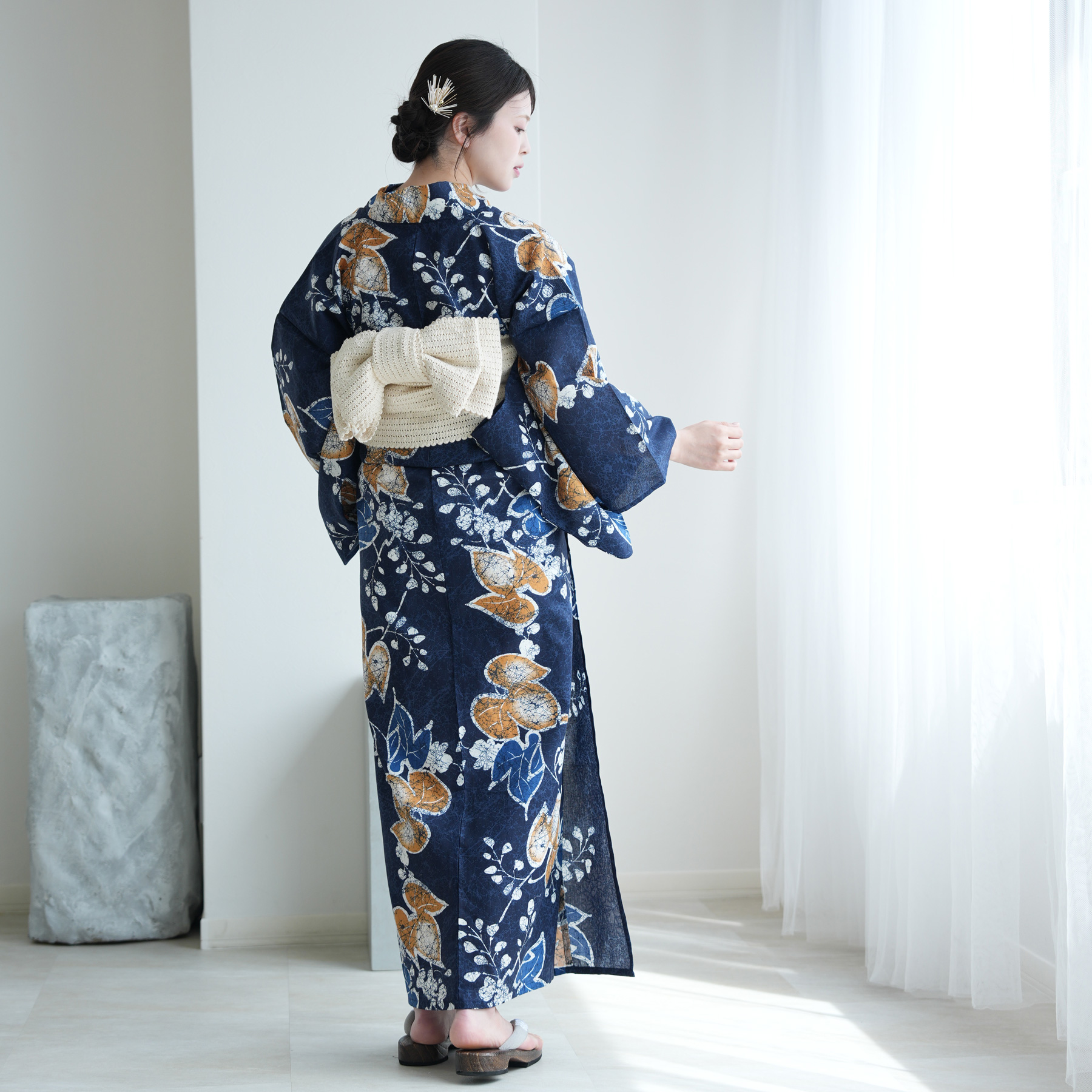 浴衣 レディース セット トールサイズ uta...の詳細画像4