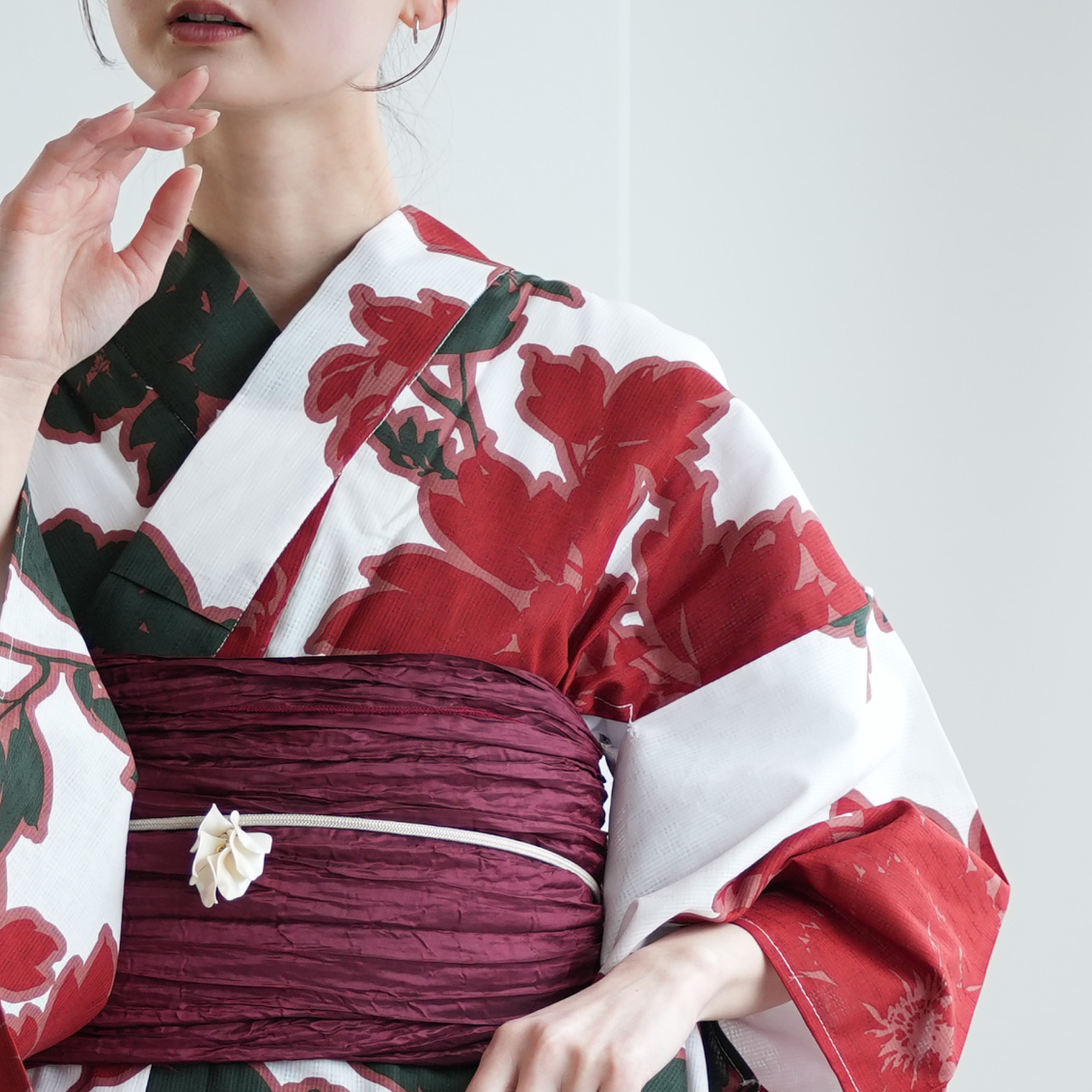浴衣 ゆかた レディース 女性 おしゃれ レトロ 古典 昭和 平成 大人 夏 盆踊り utatane ウタタネ うたたね 帯 下駄 セット