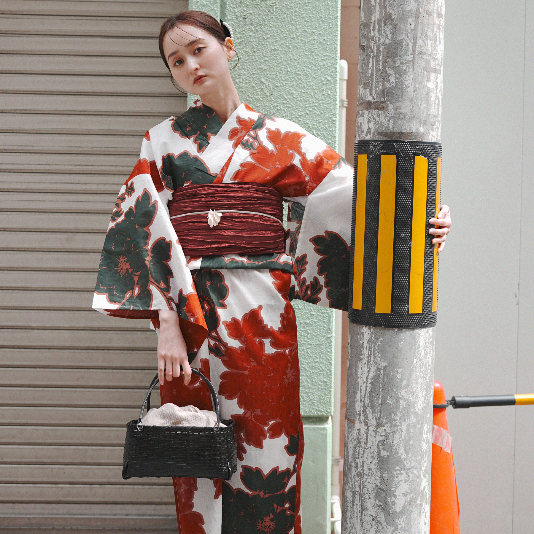 浴衣 ゆかた レディース 女性 おしゃれ レトロ 古典 昭和 平成 大人 夏 盆踊り utatane ウタタネ うたたね 帯 下駄 セット