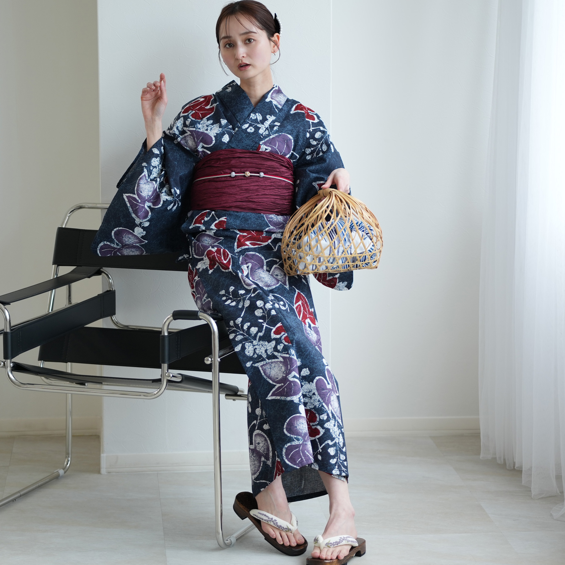 浴衣 ゆかた 小さい Sサイズ S 背が低い 低身長 小柄 小柄女性のための おしゃれ レトロ 古典 大人 レディース 女性