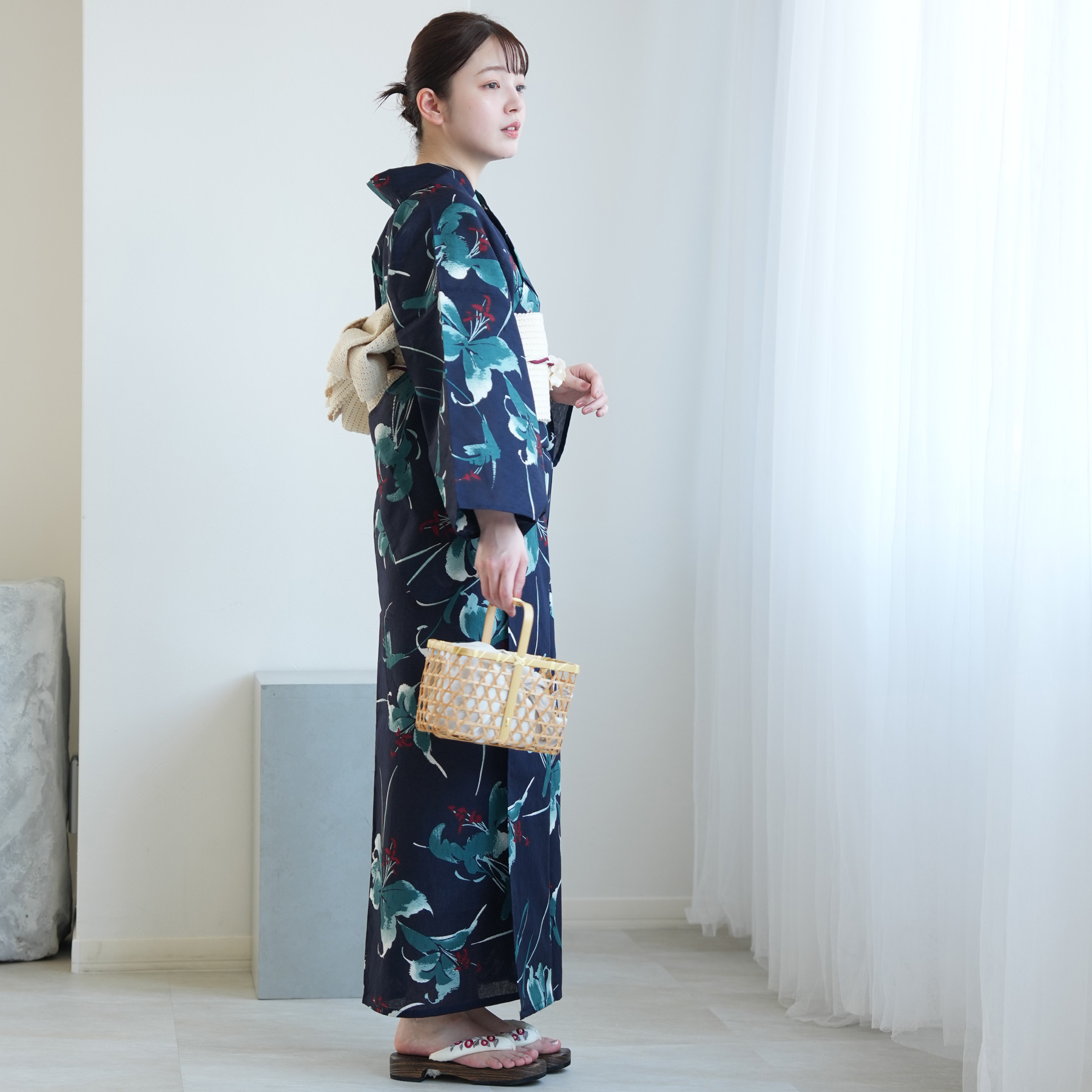 utatane 浴衣 レディース セット トールサイズ 浴衣 3点セット 高級