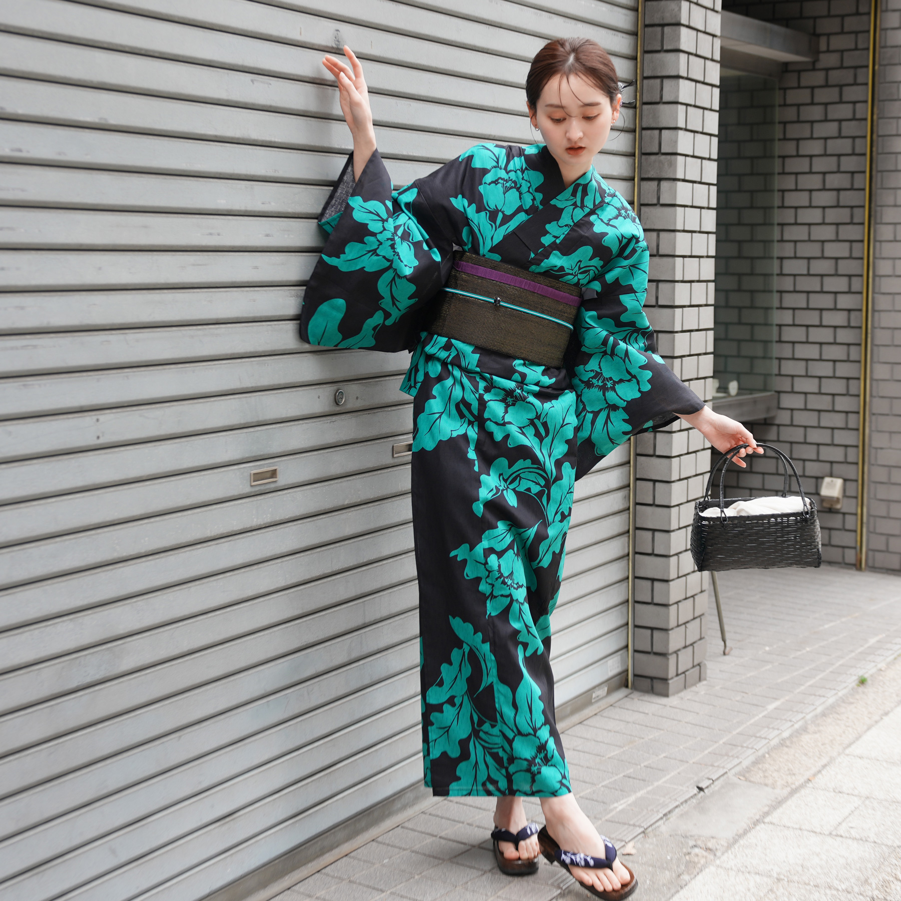 浴衣 レディース セット 3L utatane...の詳細画像5