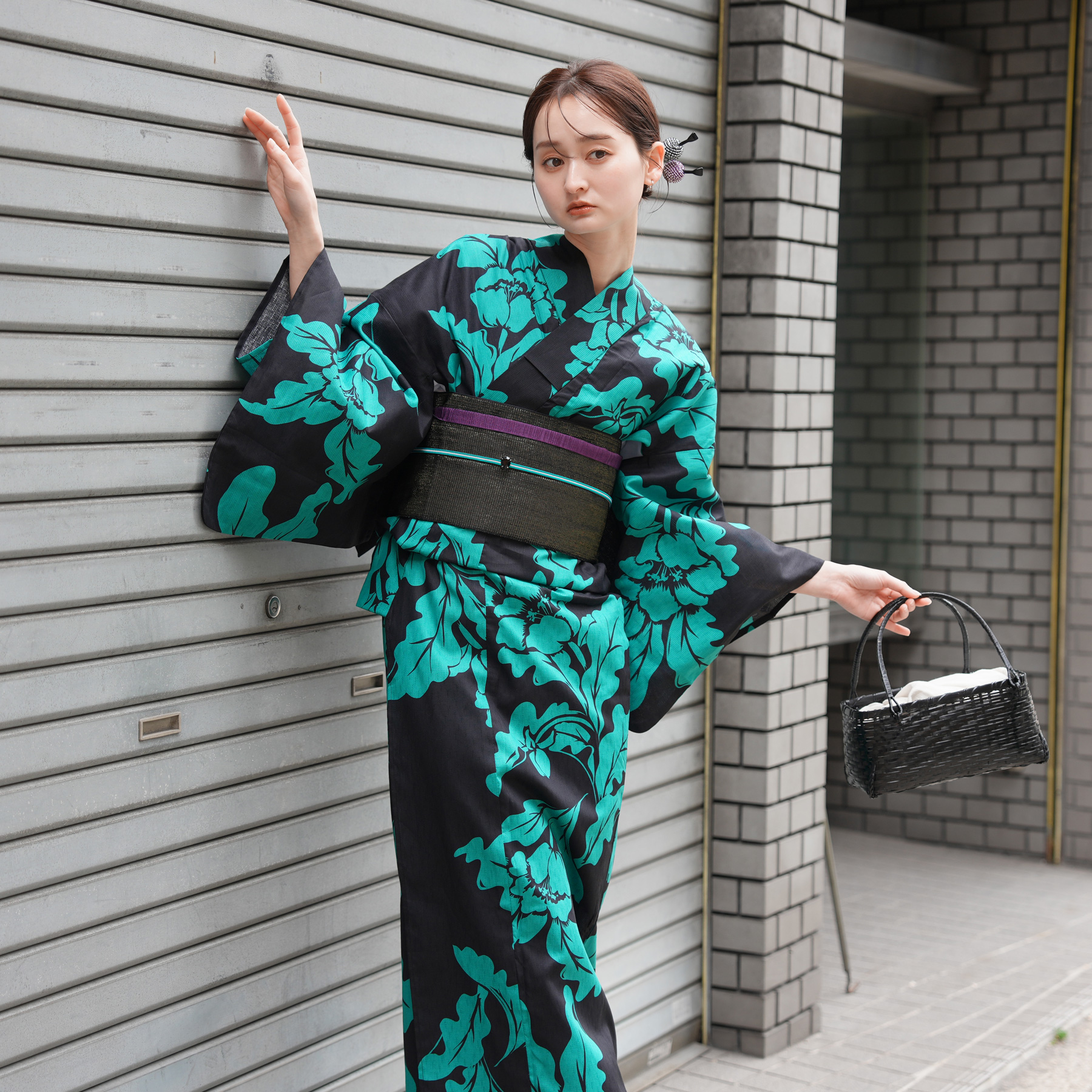 utatane 浴衣 レディース セット 3L utatane 浴衣 3点セット 高級