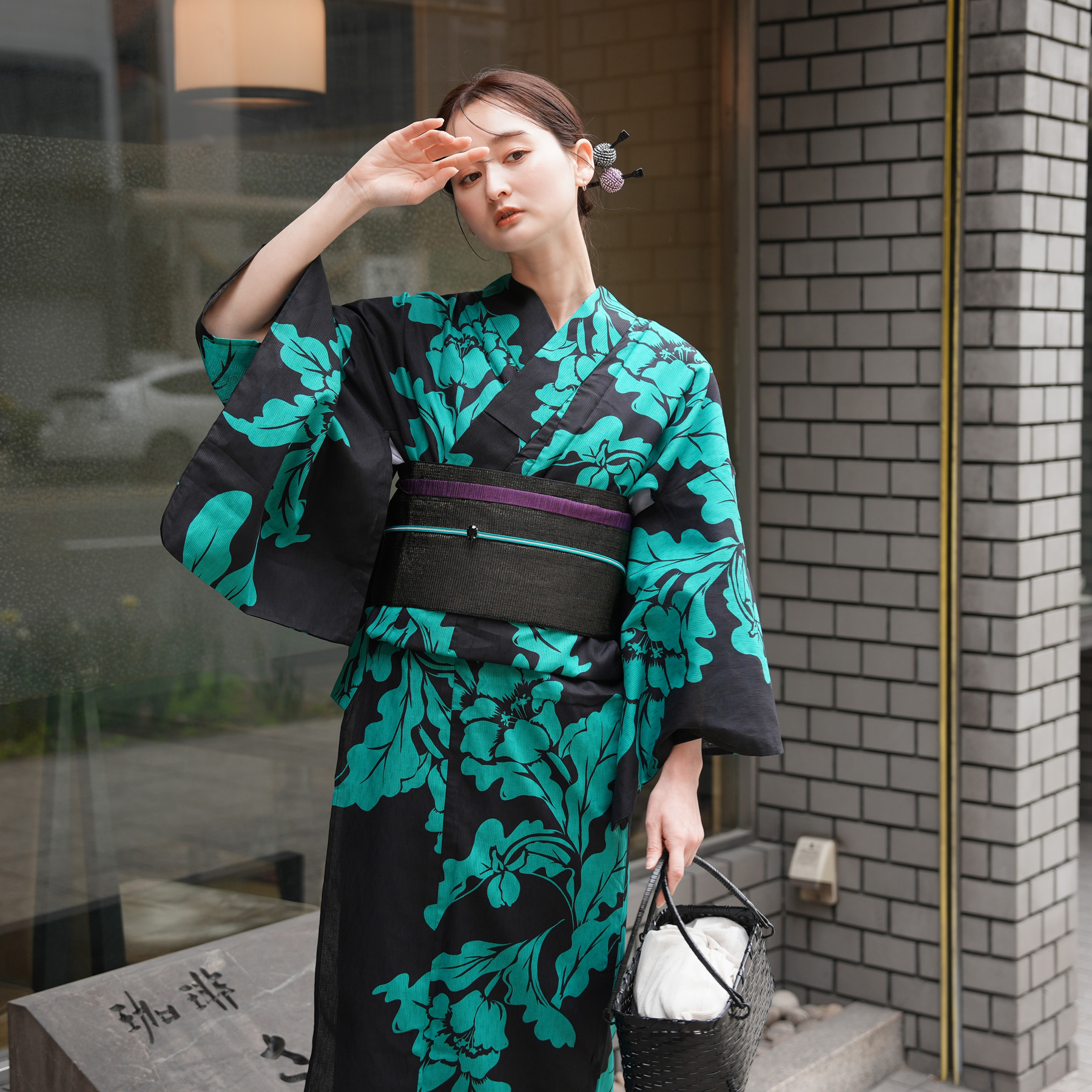 浴衣 ゆかた 大きい 大きめ ゆったり ぽっちゃり ふくよか 太 3L XL 13号 15号 LL LLL おしゃれ 大人 レトロ 古典