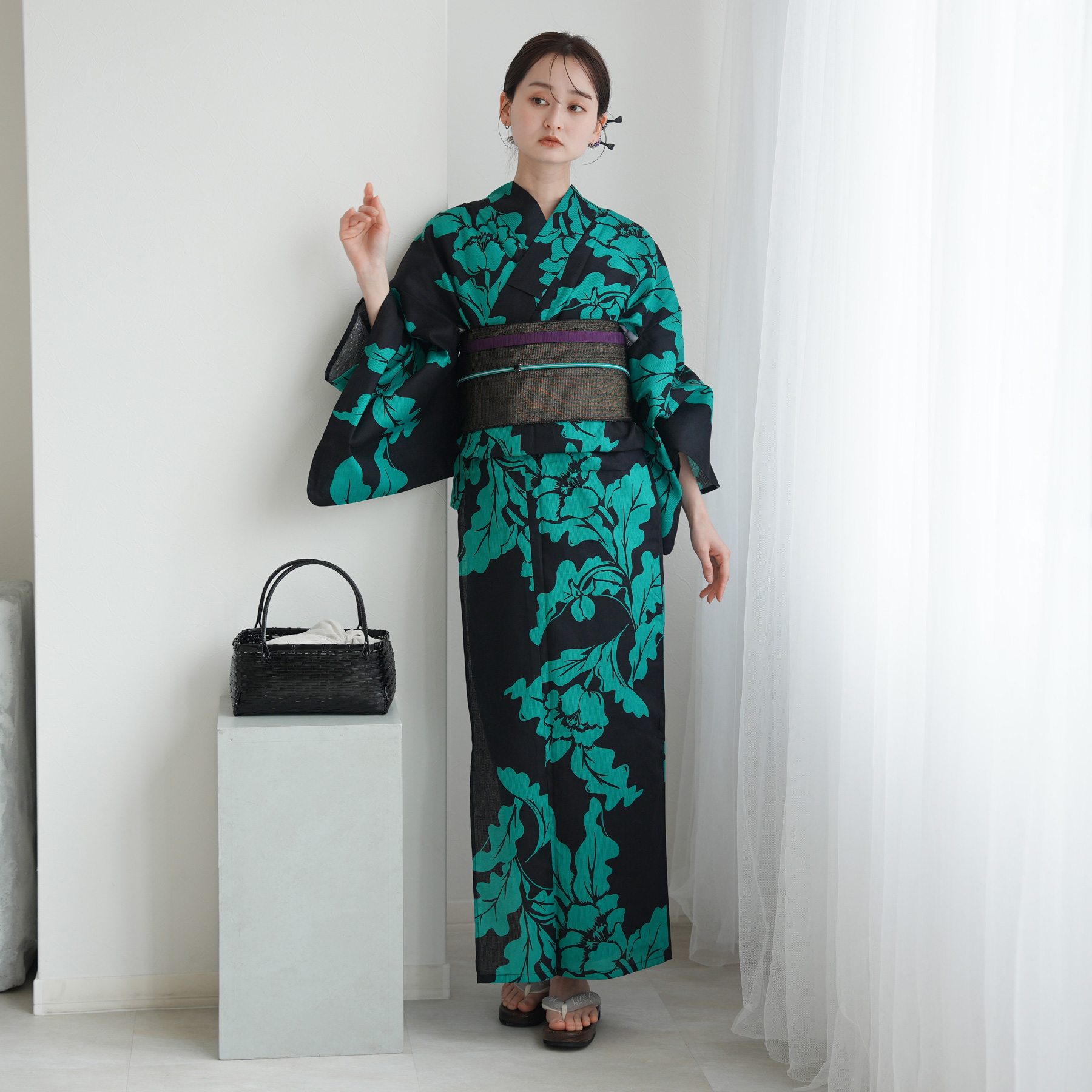 浴衣 ゆかた 大きい 大きめ ゆったり ぽっちゃり ふくよか 太 3L XL 13号 15号 LL LLL おしゃれ 大人 レトロ 古典