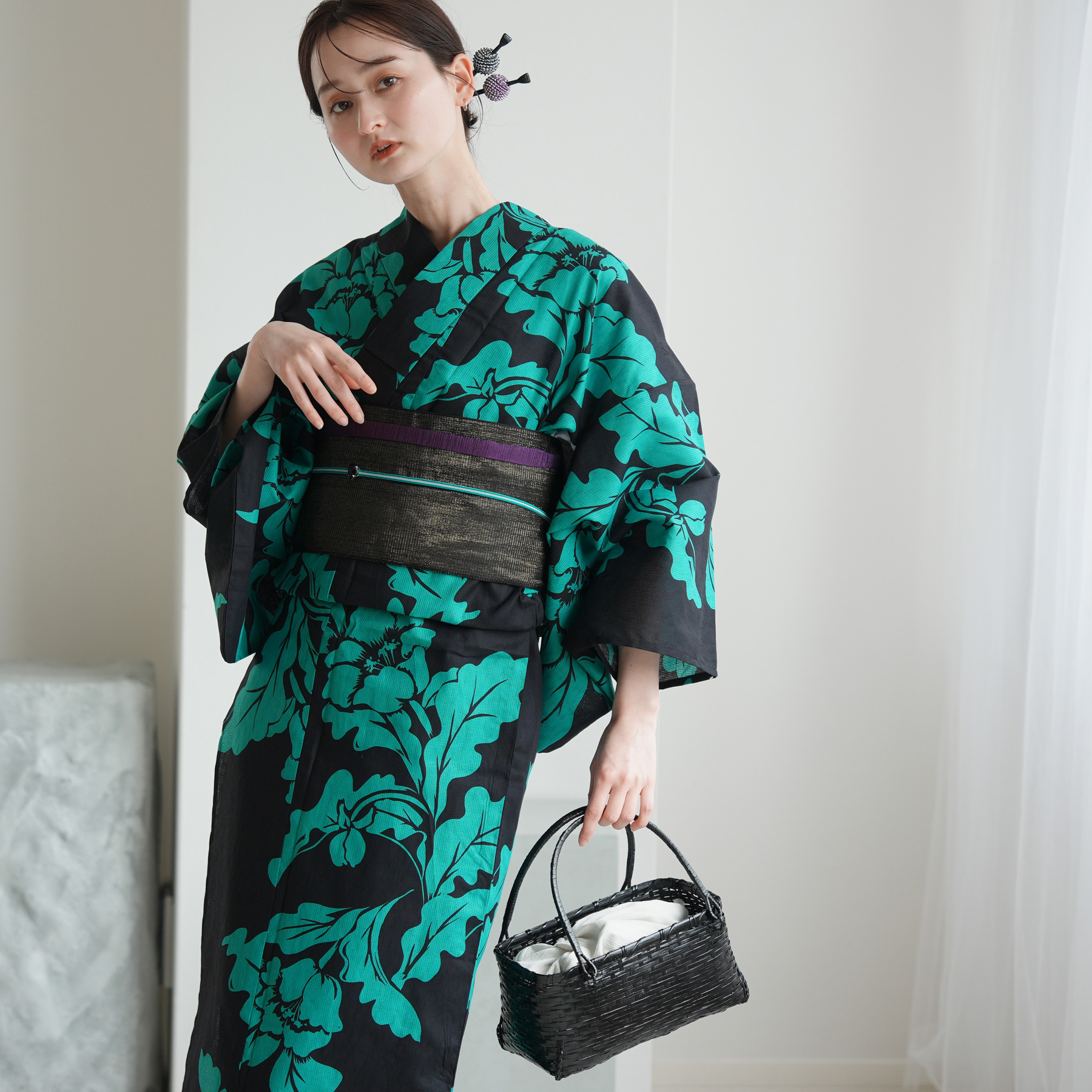 浴衣 ゆかた 大きい 大きめ ゆったり ぽっちゃり ふくよか 太 3L XL 13号 15号 LL LLL おしゃれ 大人 レトロ 古典