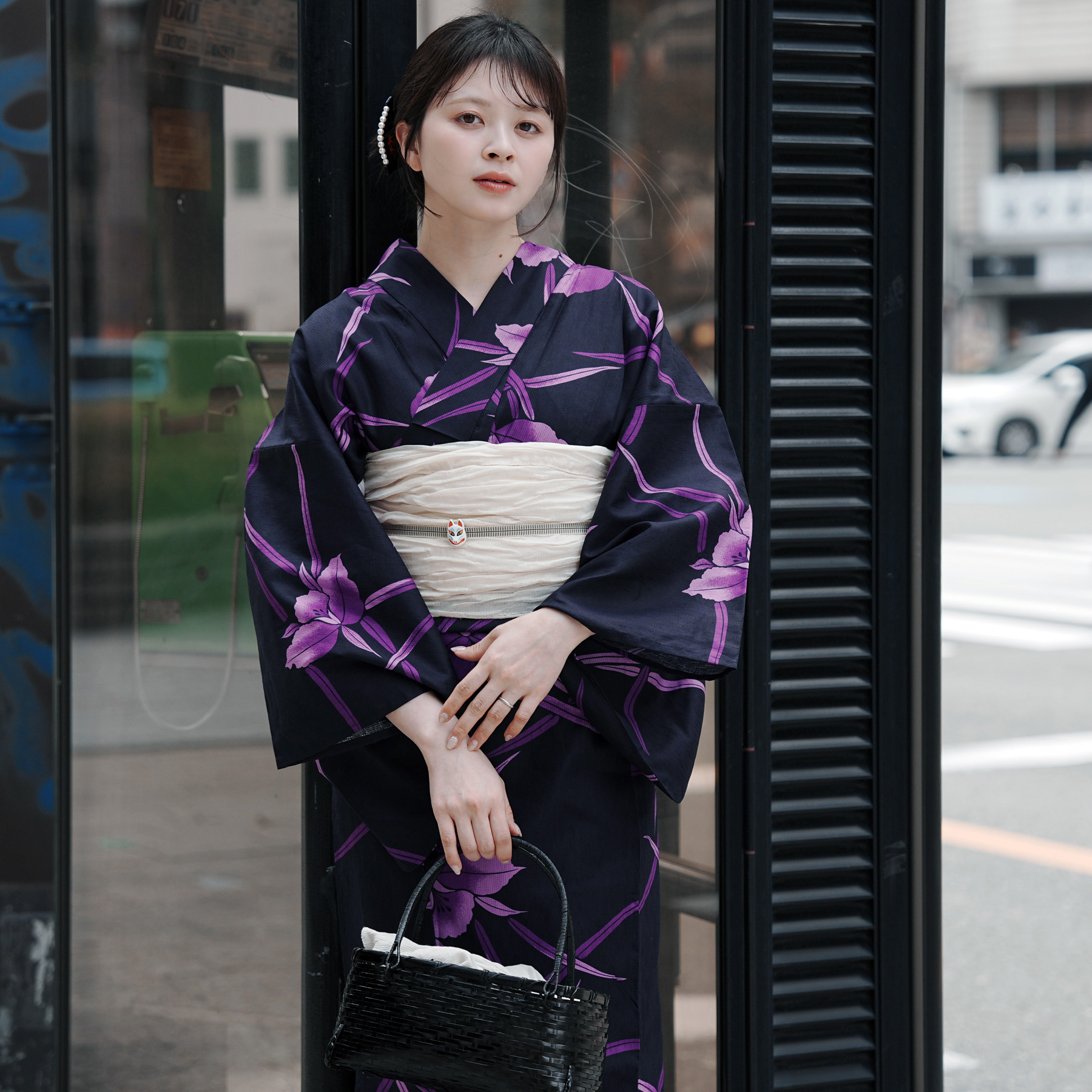 浴衣 ゆかた 大きい トール L 高身長 背が高い 裄丈長め 裄長め 裄が長い 腕が長い