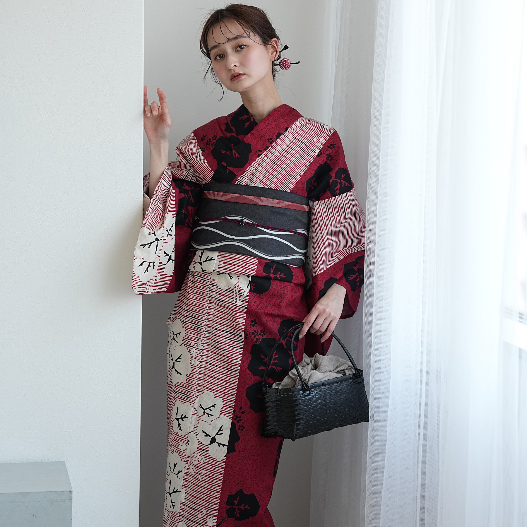 utatane 浴衣 レディース セット フリーサイズ 浴衣 3点セット 高級