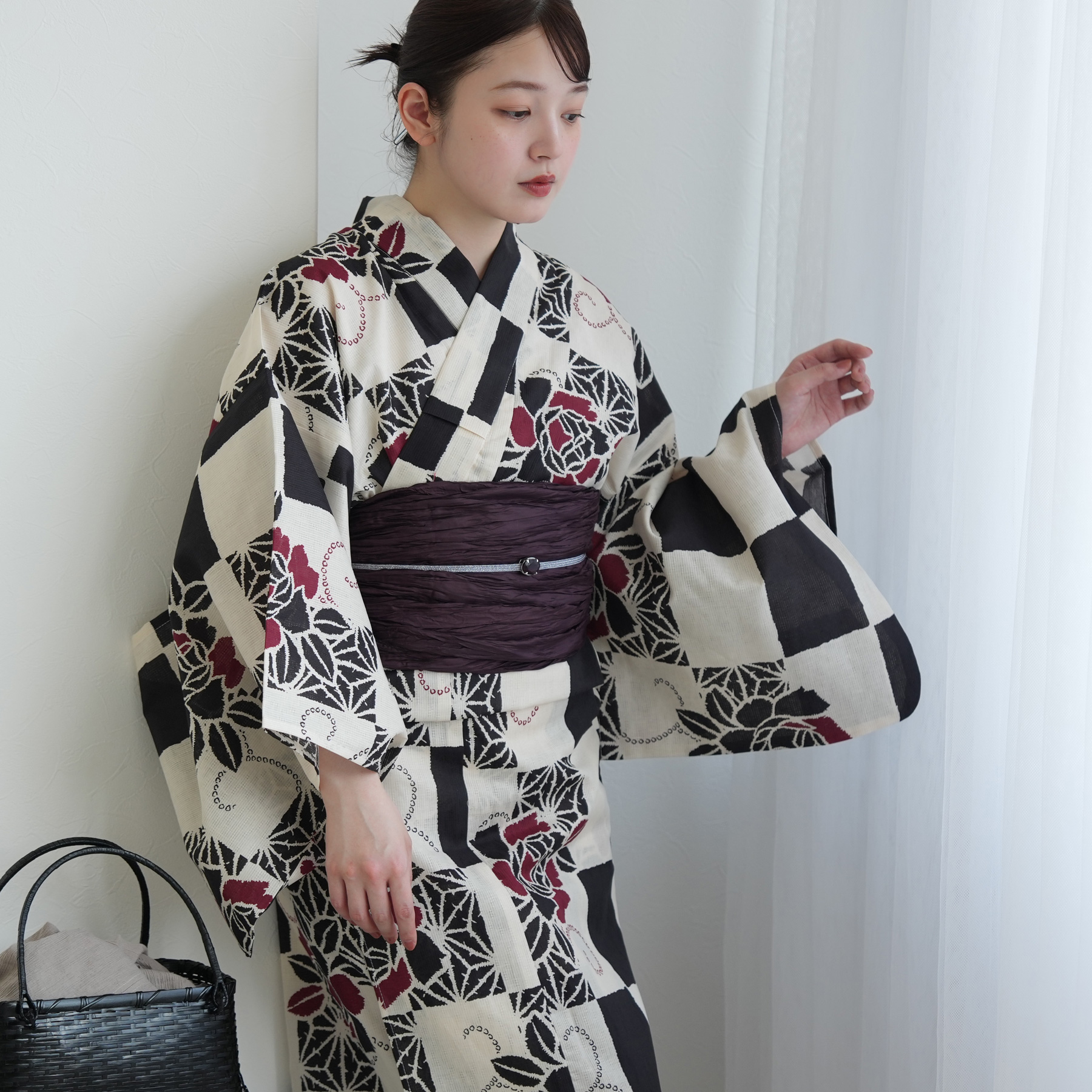 utatane 浴衣 レディース セット 3L utatane 浴衣 3点セット 高級