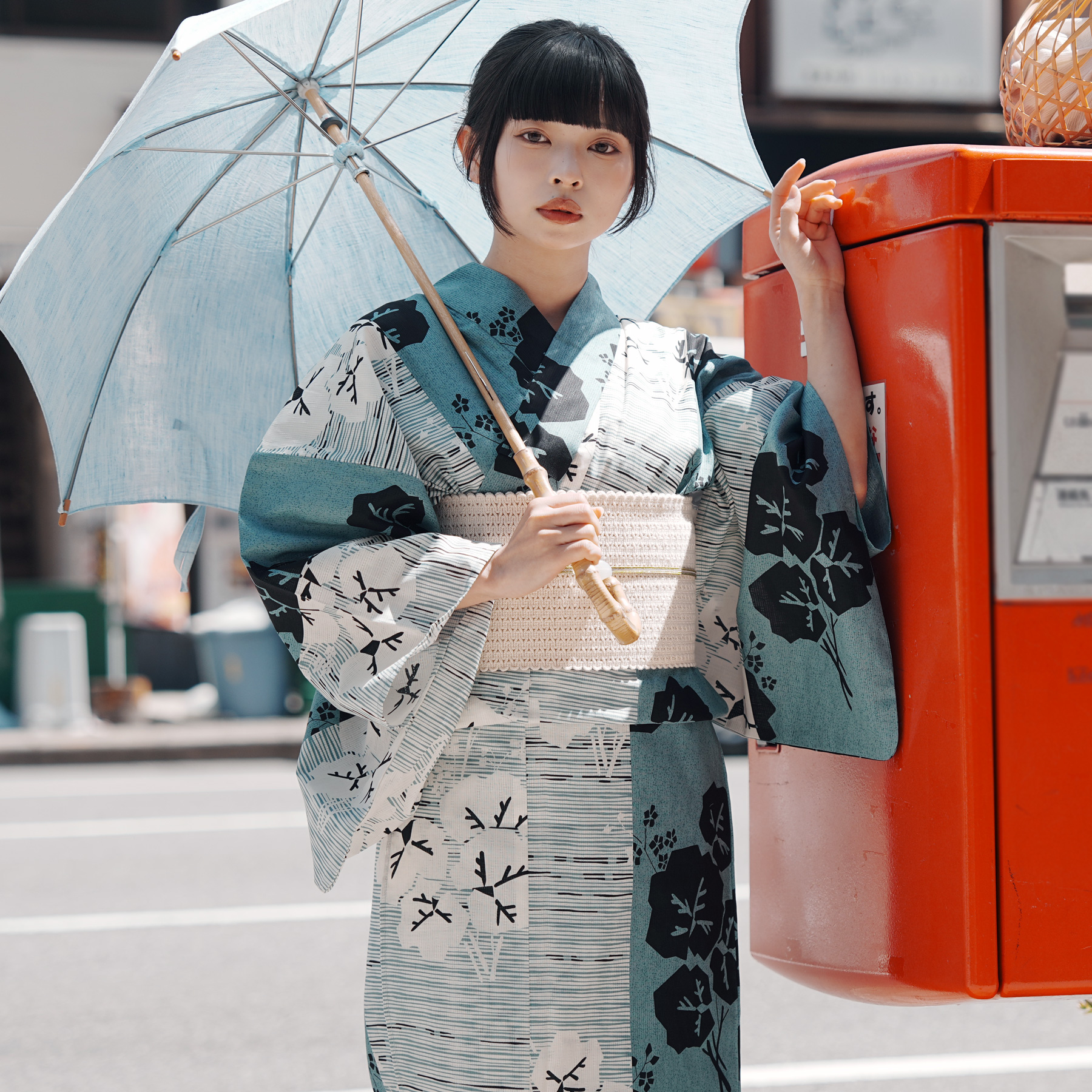浴衣 ゆかた 大きい トール L 高身長 背が高い 裄丈長め 裄長め 裄が長い 腕が長い