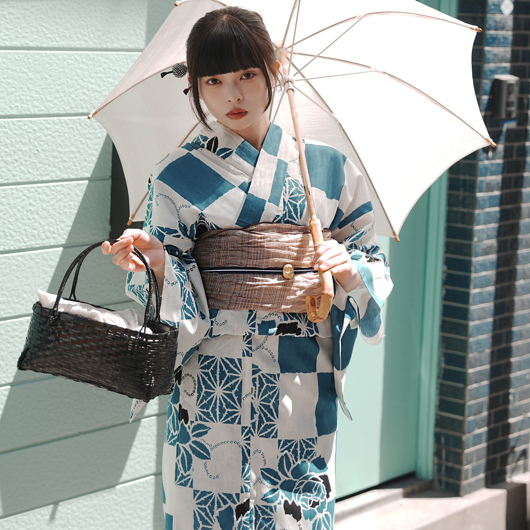 浴衣 ゆかた 小さい Sサイズ S 背が低い 低身長 小柄 小柄女性のための おしゃれ レトロ 古典 大人 レディース 女性