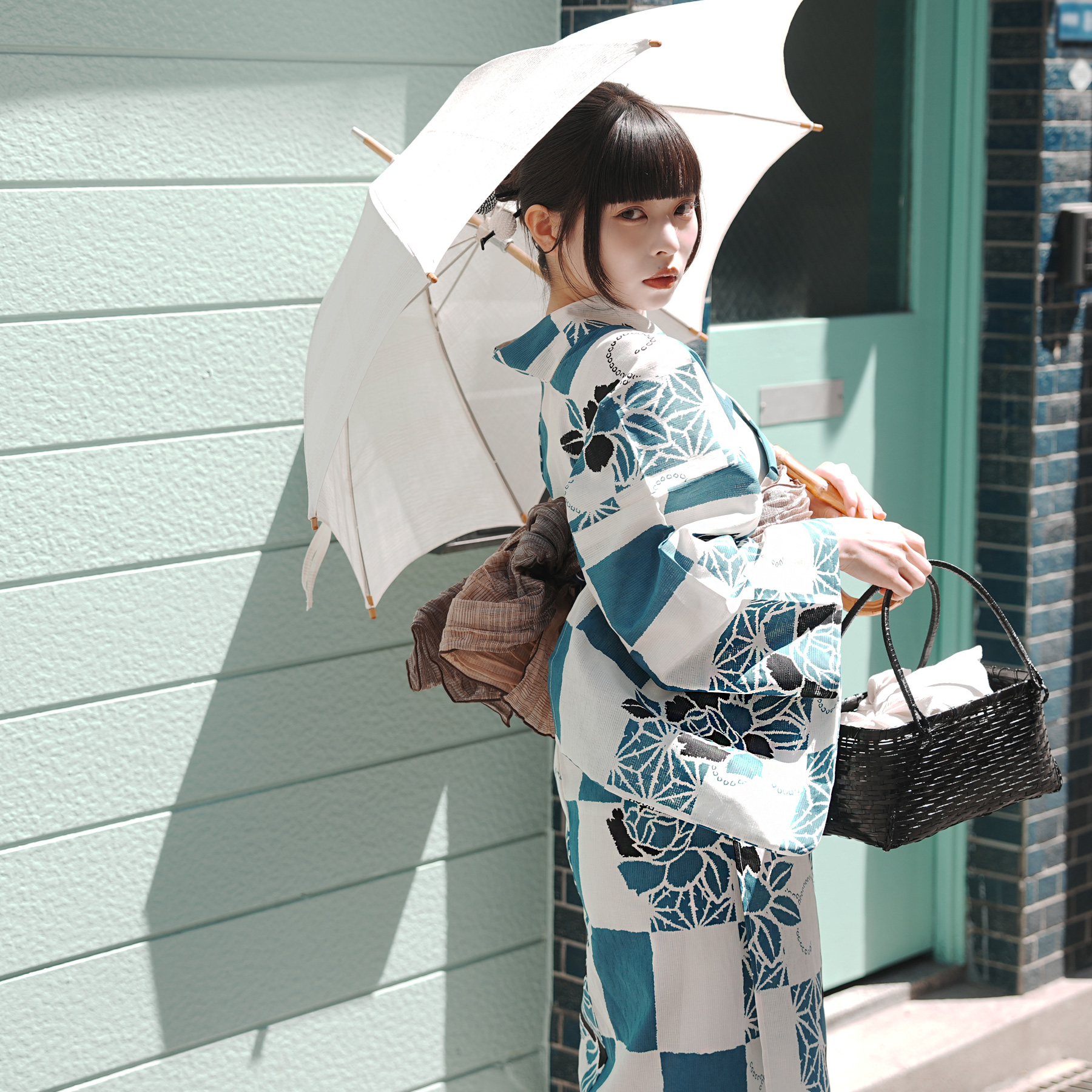 浴衣 ゆかた 小さい Sサイズ S 背が低い 低身長 小柄 小柄女性のための おしゃれ レトロ 古典 大人 レディース 女性