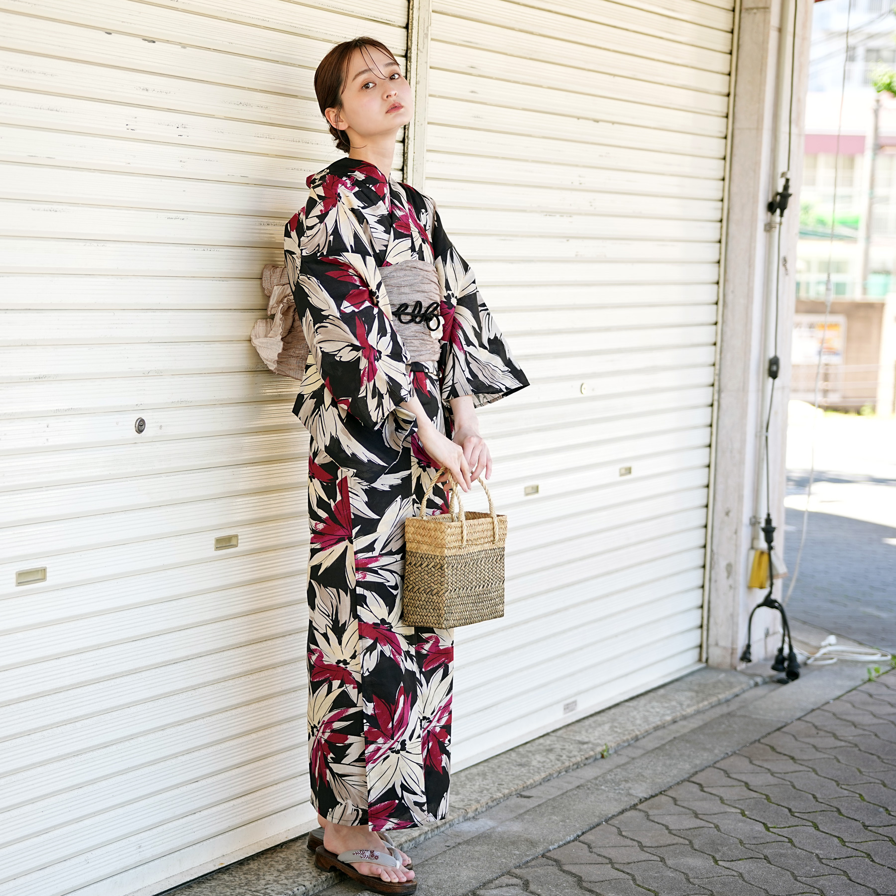 浴衣 ゆかた レディース 女性 utatane うたたね ウタタネ 大きい 3L 広幅 ふくよか ぽっちゃり