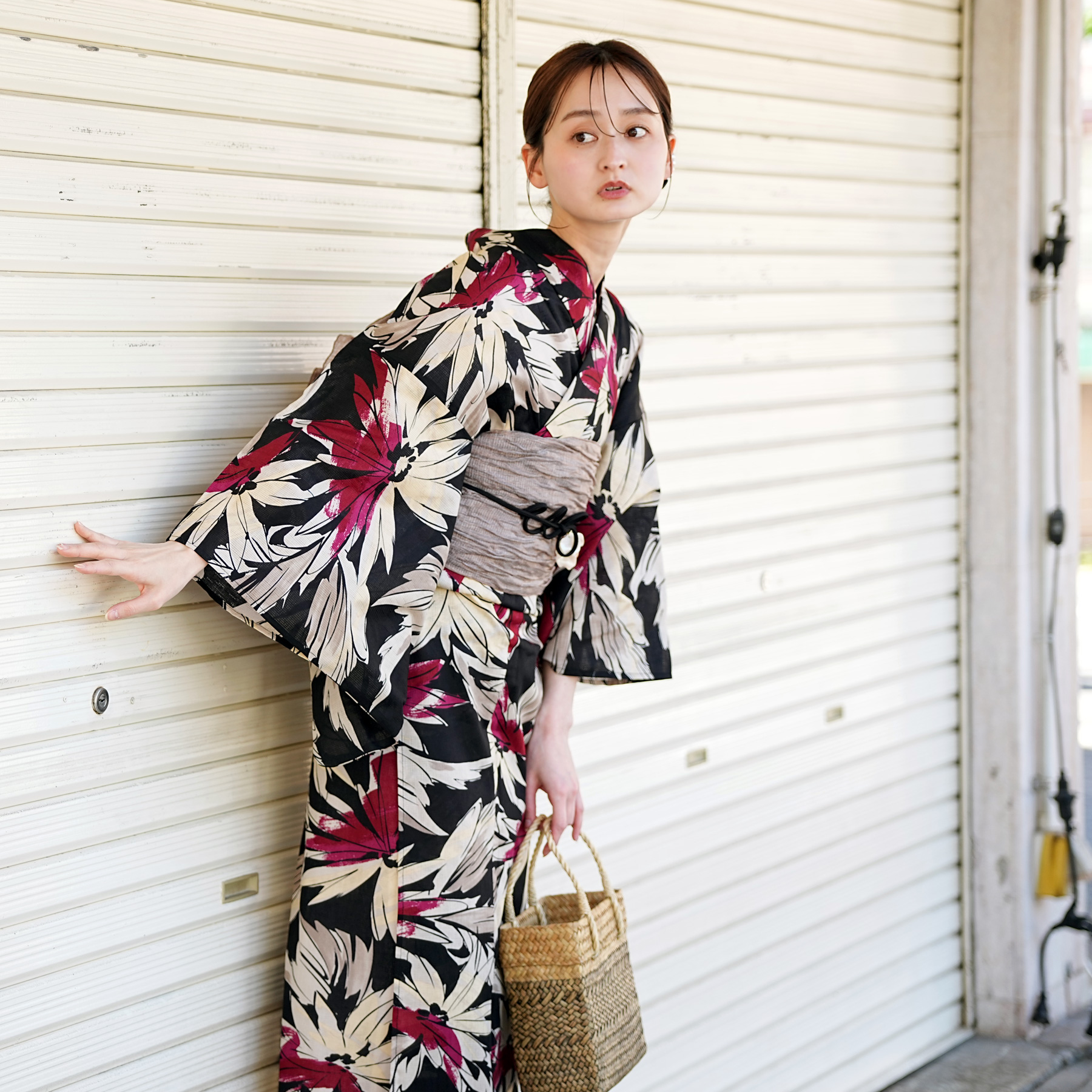 浴衣 ゆかた レディース 女性 utatane うたたね ウタタネ 大きい 3L 広幅 ふくよか ぽっちゃり