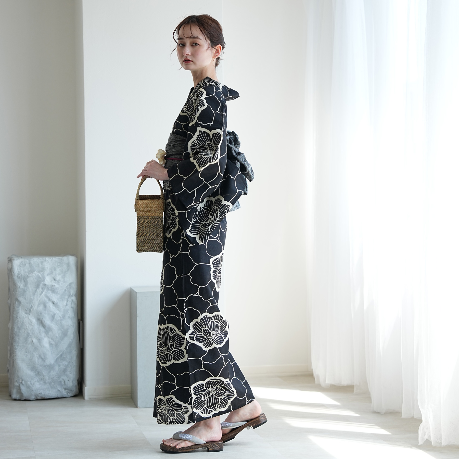 utatane 浴衣 レディース セット 浴衣 3点セット 高級変わり織