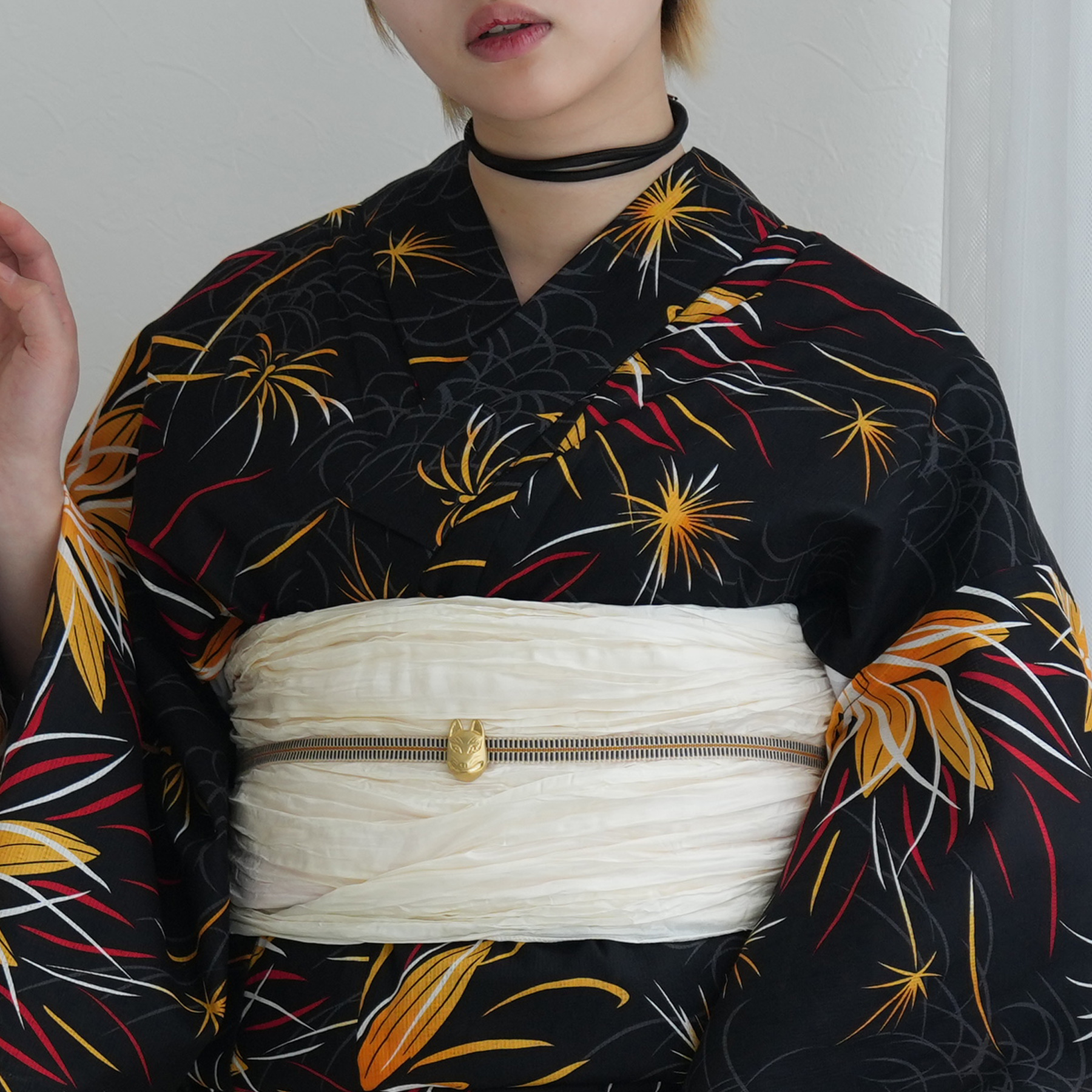 utatane 浴衣 レディース セット Sサイズ ニコアンティーク 浴衣 3点