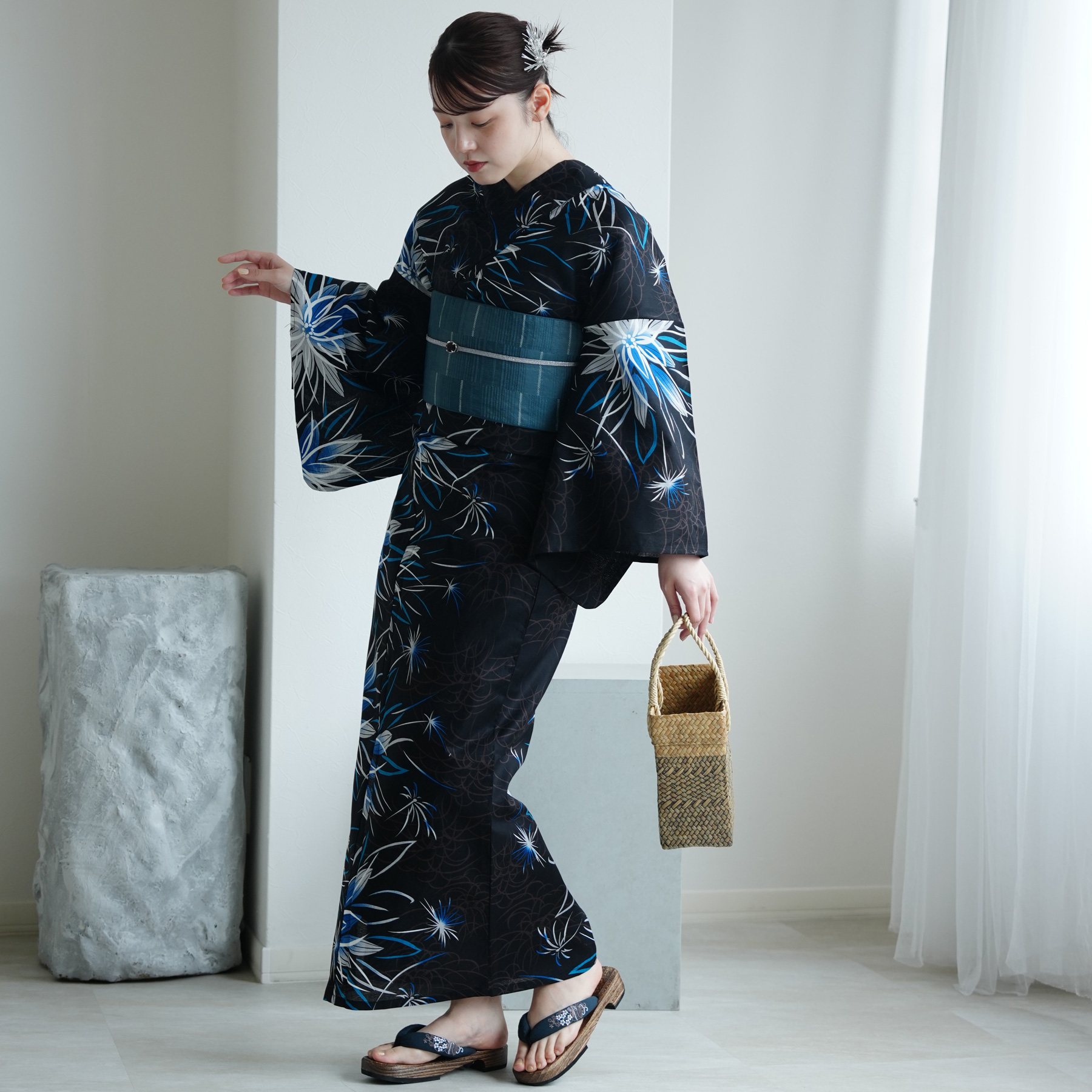 浴衣 レディース セット Sサイズ ニコアンテ...の詳細画像3