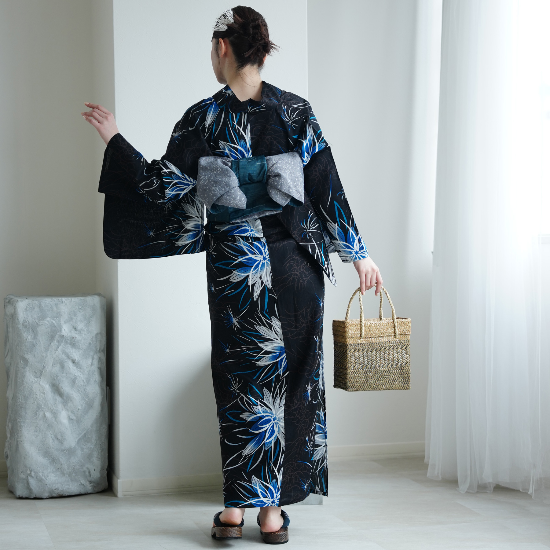 浴衣 レディース セット Sサイズ ニコアンテ...の詳細画像4