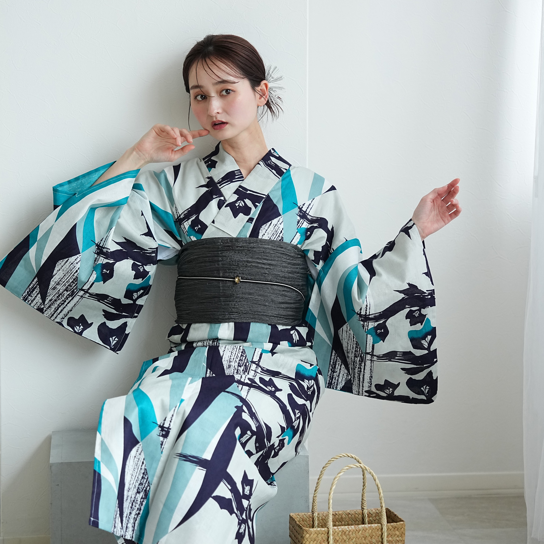 浴衣 ゆかた おしゃれ 平成 レトロ