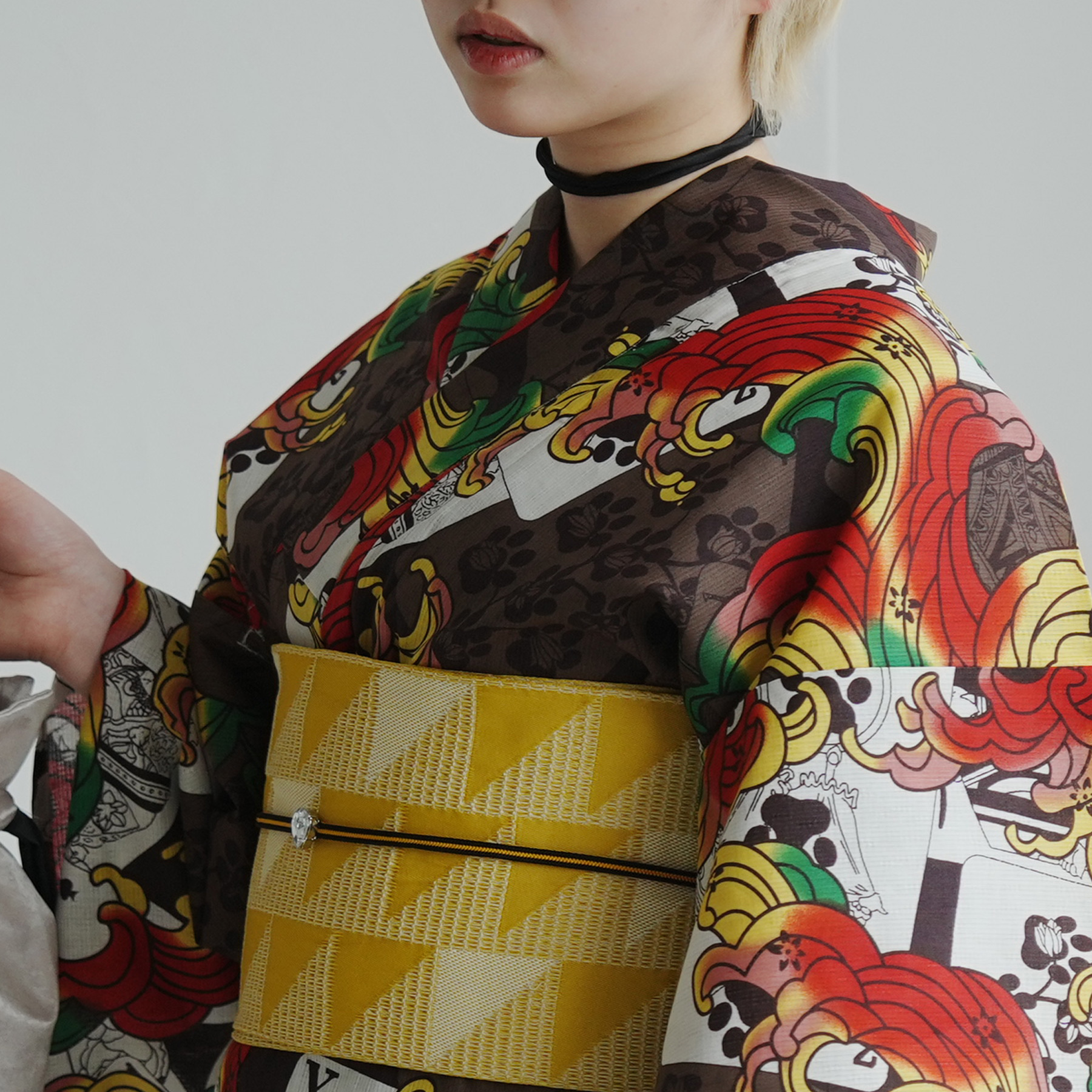 utatane 浴衣 レディース セット Sサイズ ニコアンティーク 浴衣 3点