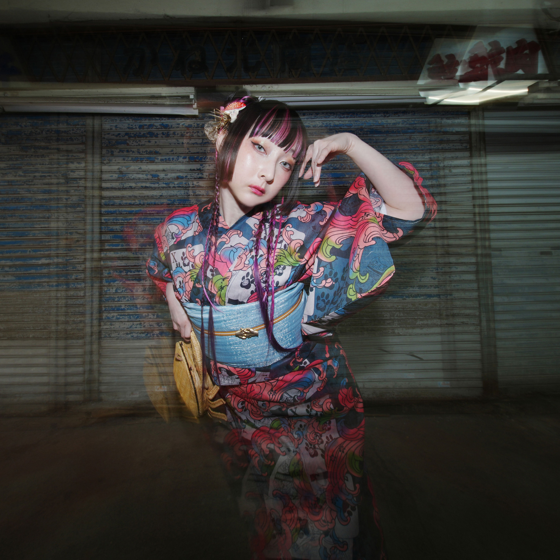 浴衣 ゆかた ニコアンティーク RinRin Doll