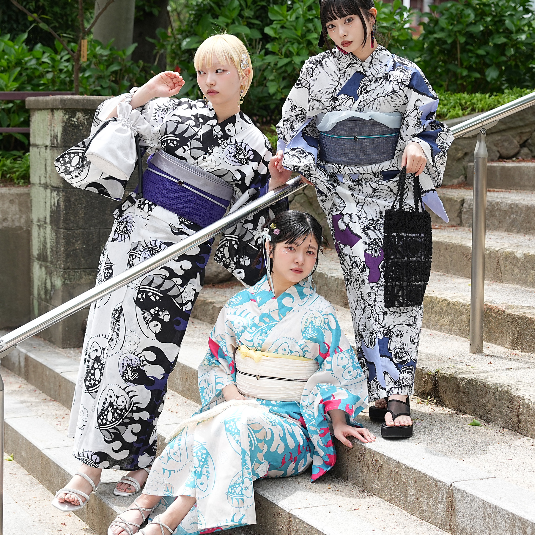 浴衣 レディース セット Sサイズ ニコアンティーク×せきやゆりえ