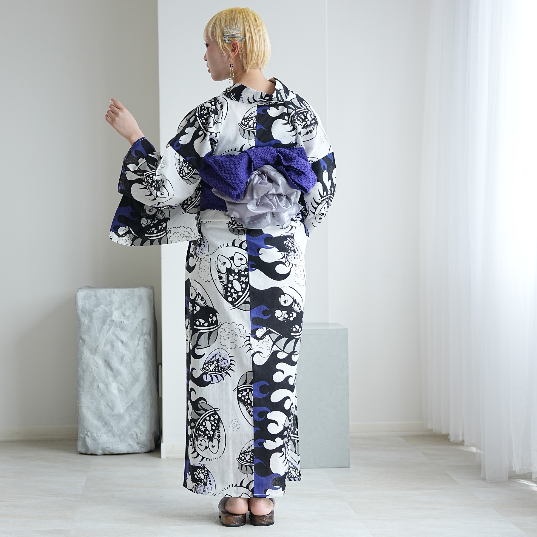 浴衣 レディース セット Sサイズ ニコアンティーク×せきやゆりえ