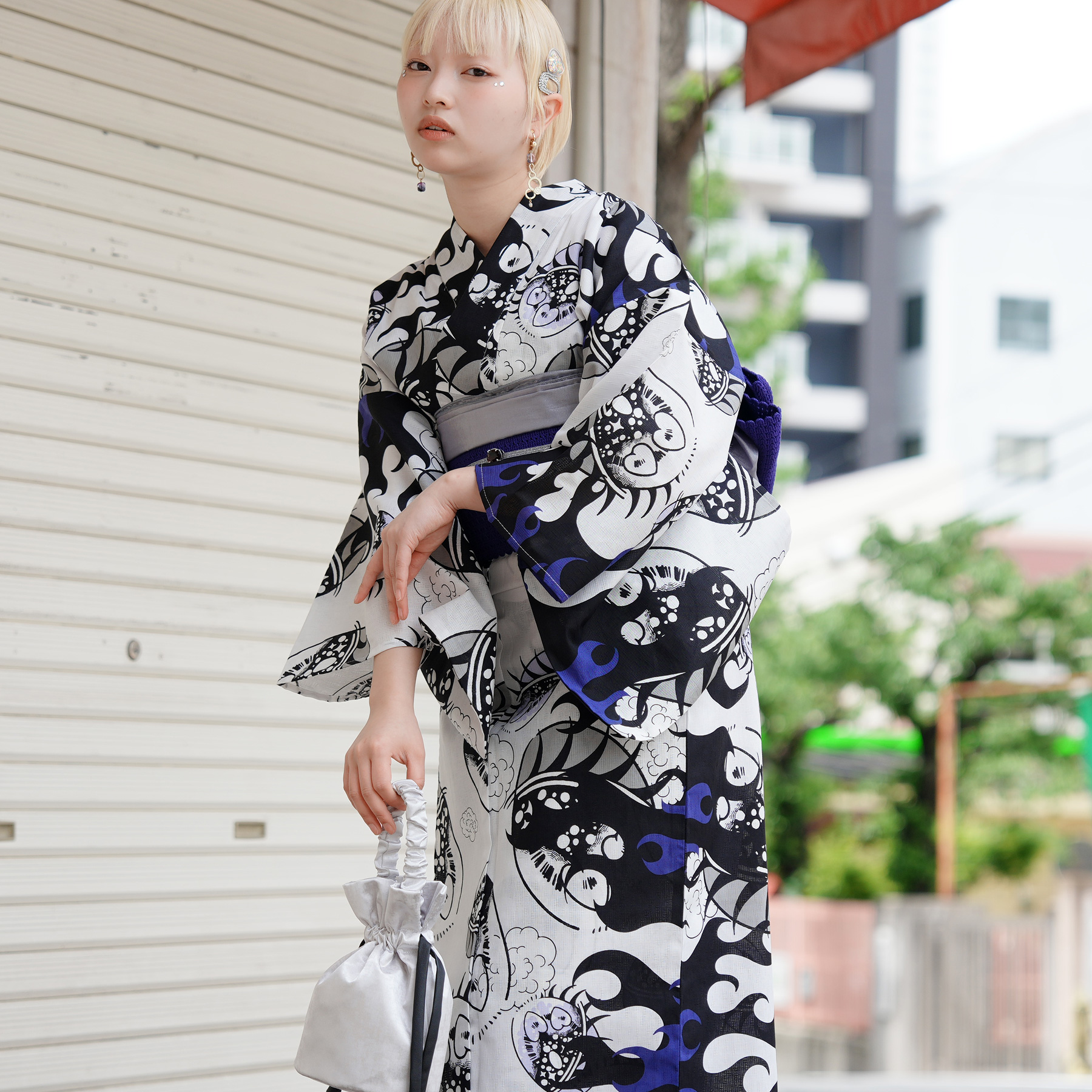 浴衣 レディース セット Sサイズ ニコアンティーク×せきやゆりえ