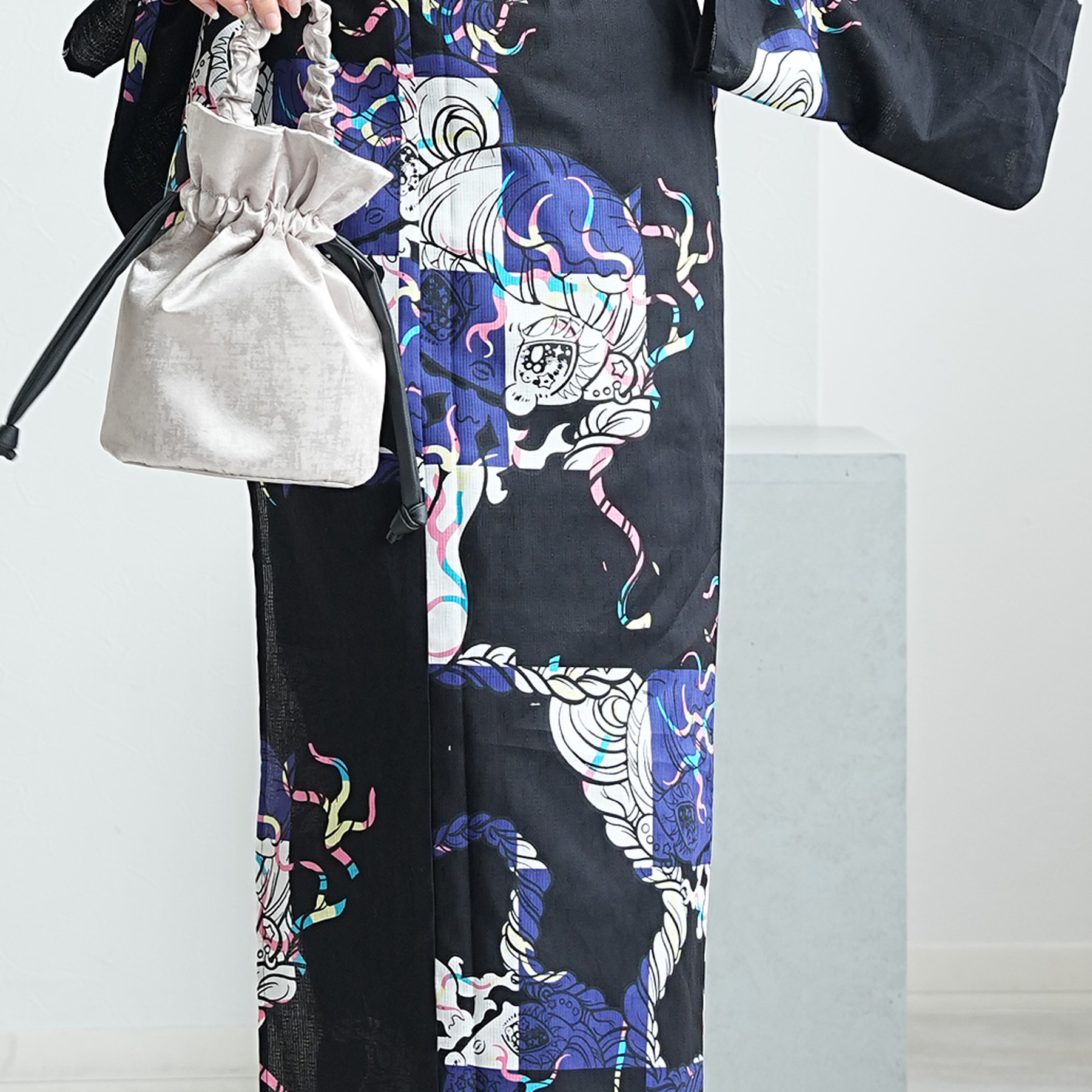 浴衣 ゆかた 大きい 大きめ ゆったり ぽっちゃり ふくよか 太 3L XL 13号 15号 LL LLL おしゃれ 大人 レトロ 古典