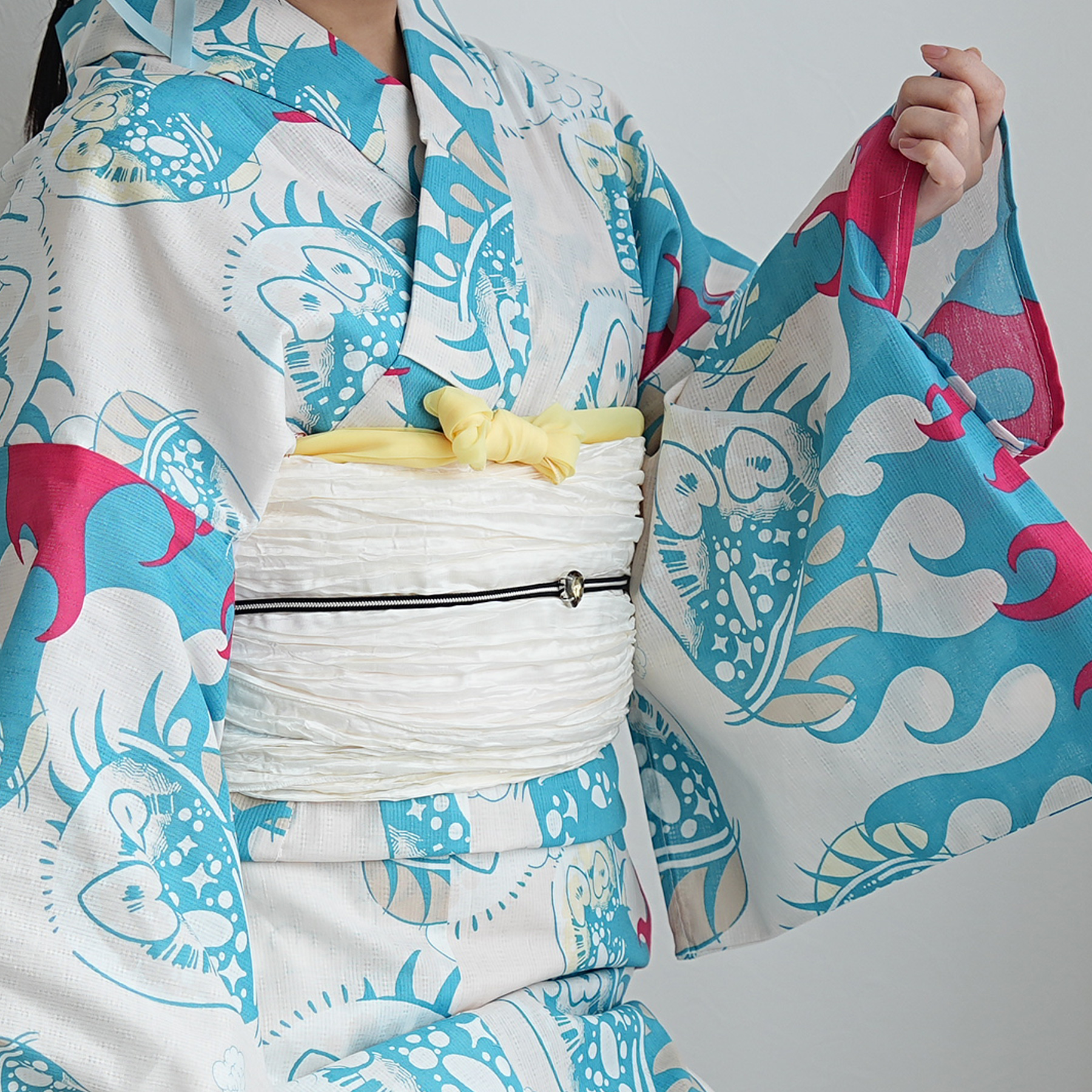 浴衣 レディース セット トールサイズ ニコアンティーク×せきやゆりえ