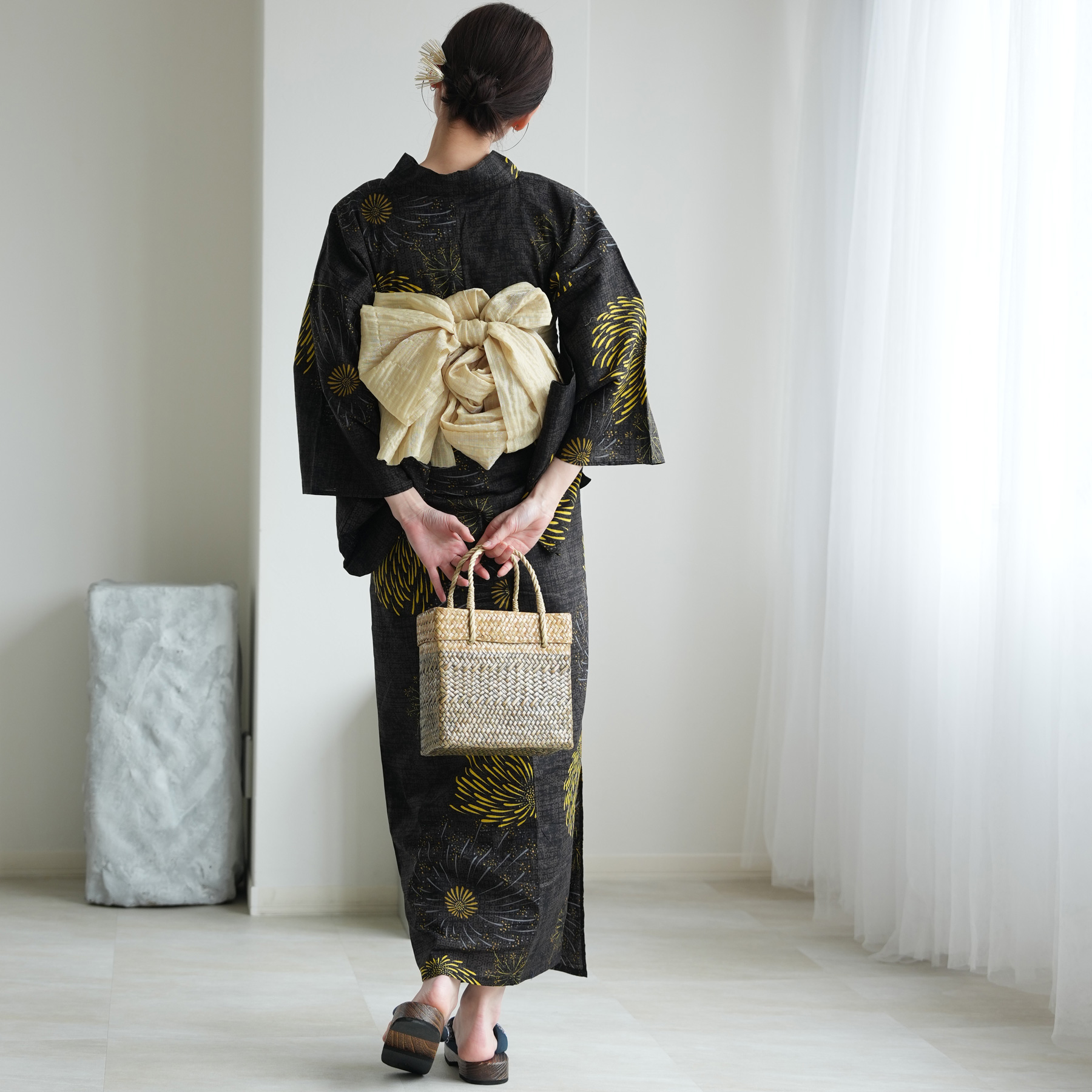 浴衣 レディース セット 3L utatane...の詳細画像4