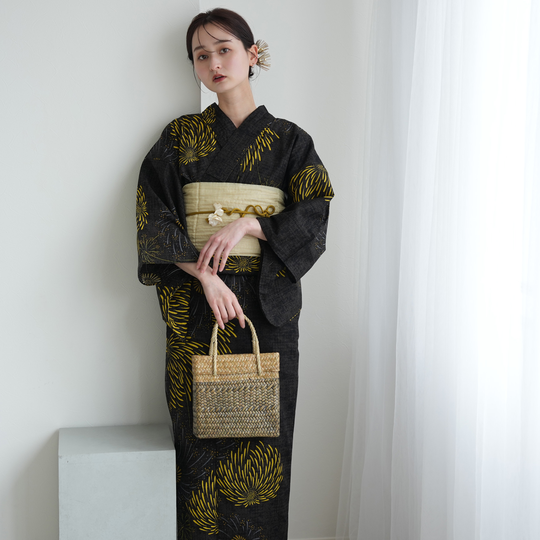 浴衣 レディース セット 3L utatane...の詳細画像5
