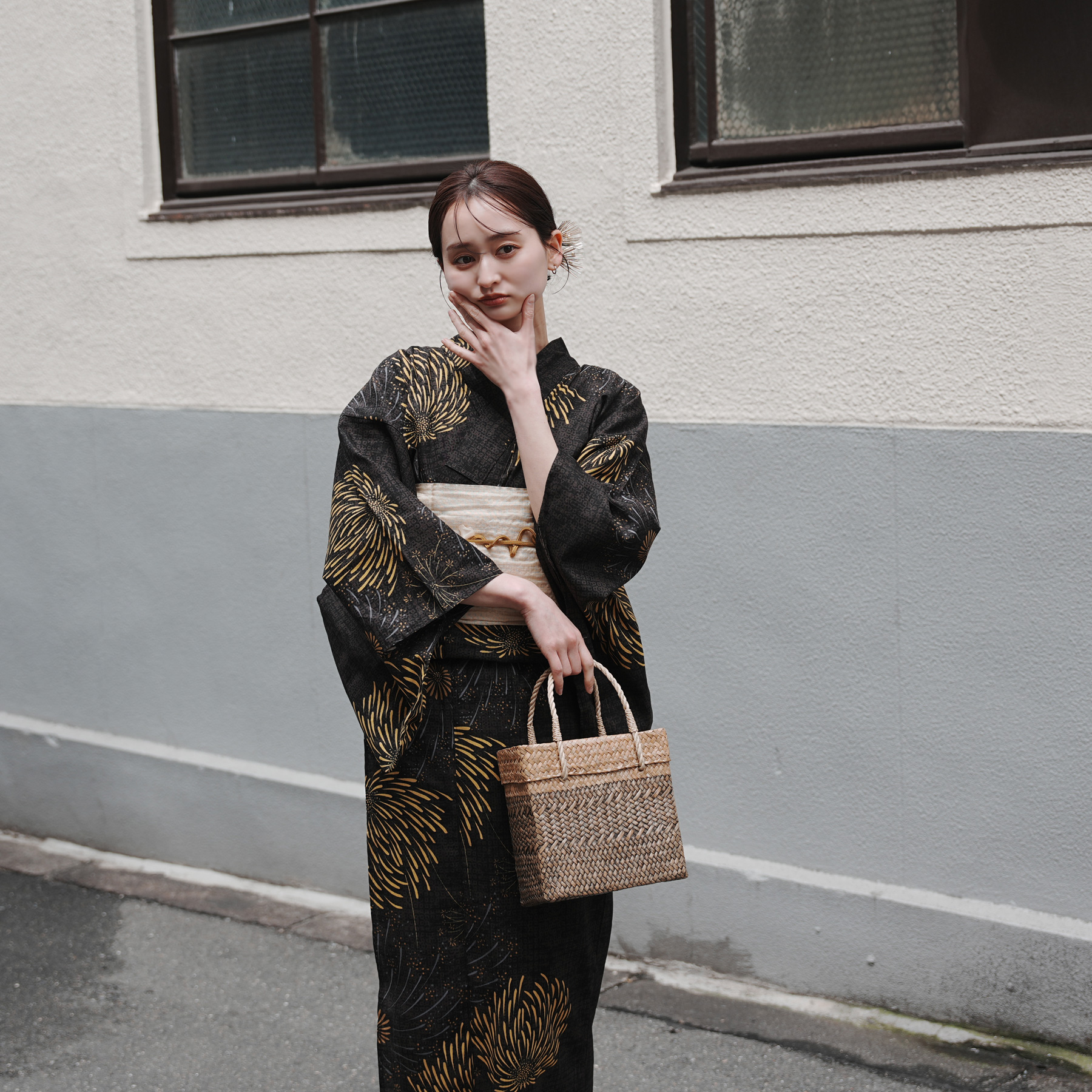 （ kimono yukata ）