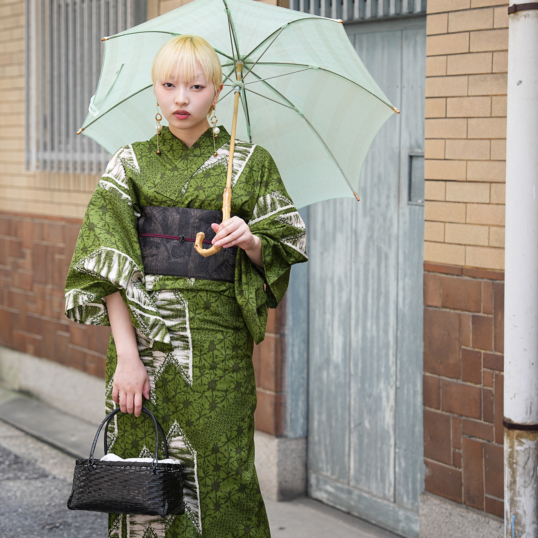 浴衣 ゆかた レディース 女性 おしゃれ レトロ 古典 昭和 平成 大人 夏 盆踊り utatane ウタタネ うたたね 帯 下駄 セット