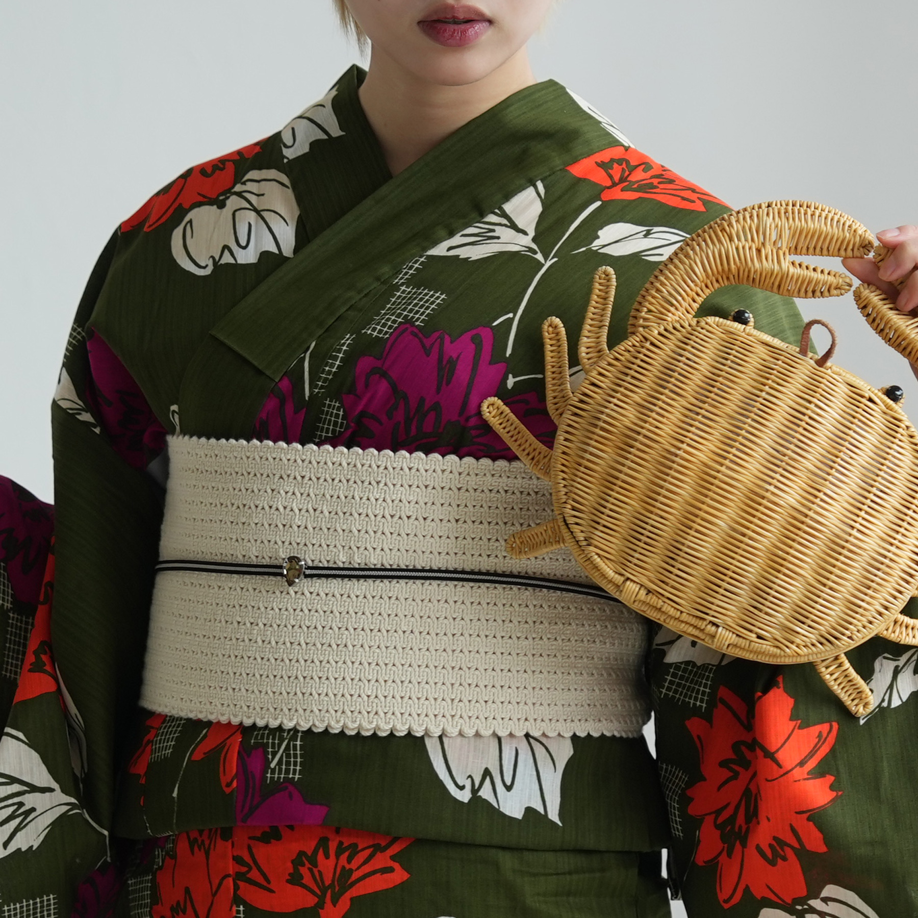 utatane 浴衣 レディース セット ニコアンティーク 浴衣 3点セット
